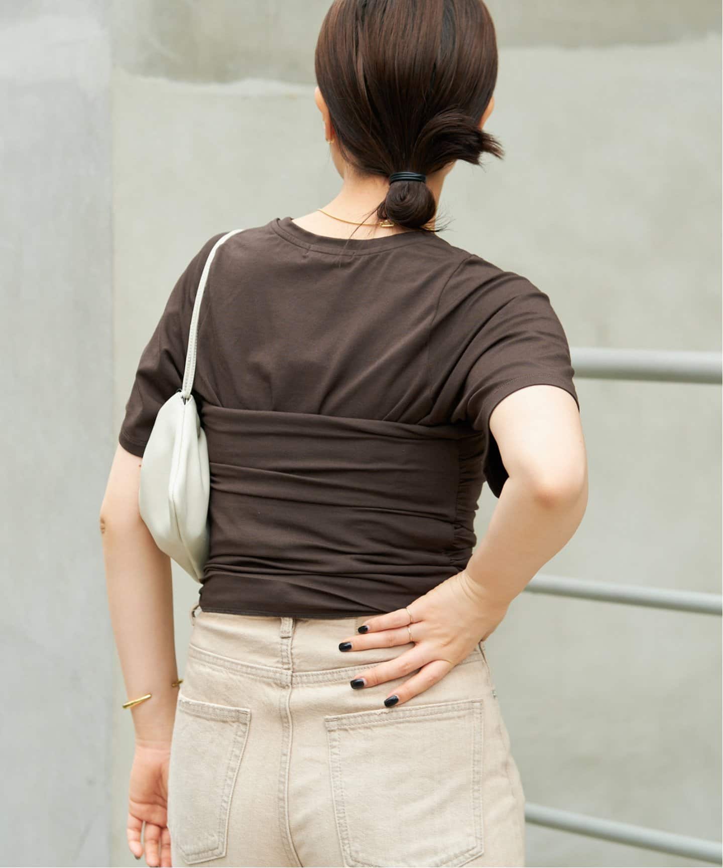＊今期＊Plage ギャザー ビスチェTEE plage｜ギャザー ビスチェTEE | Rakuten Fashion(楽天