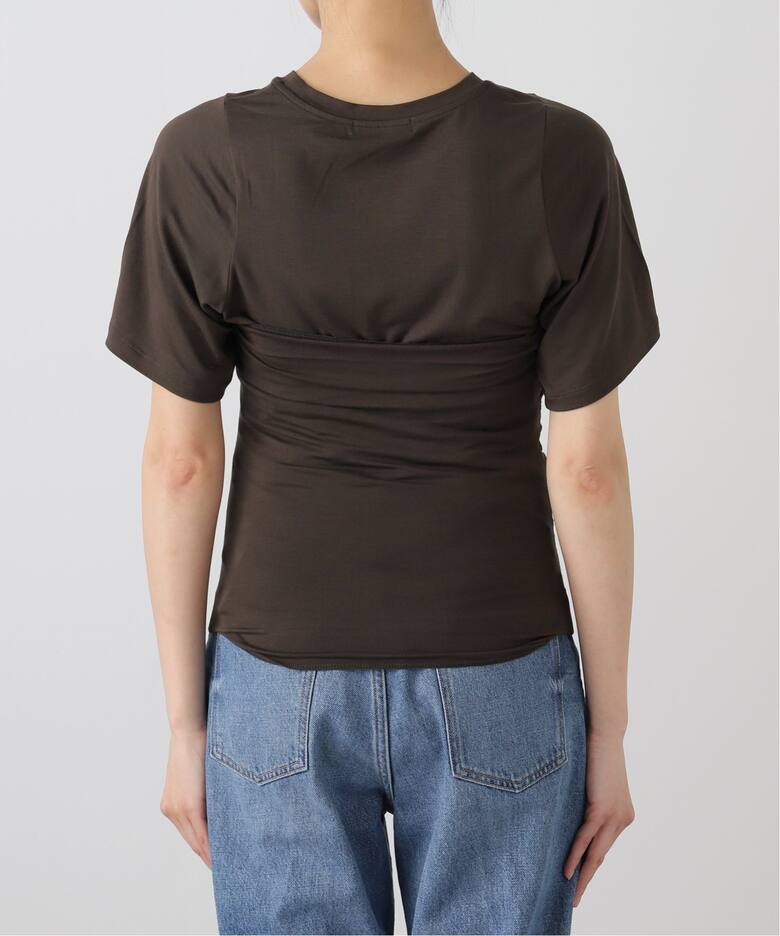 ギャザー ビスチェTEE（Tシャツ／カットソー）｜Plage（プラージュ）の 