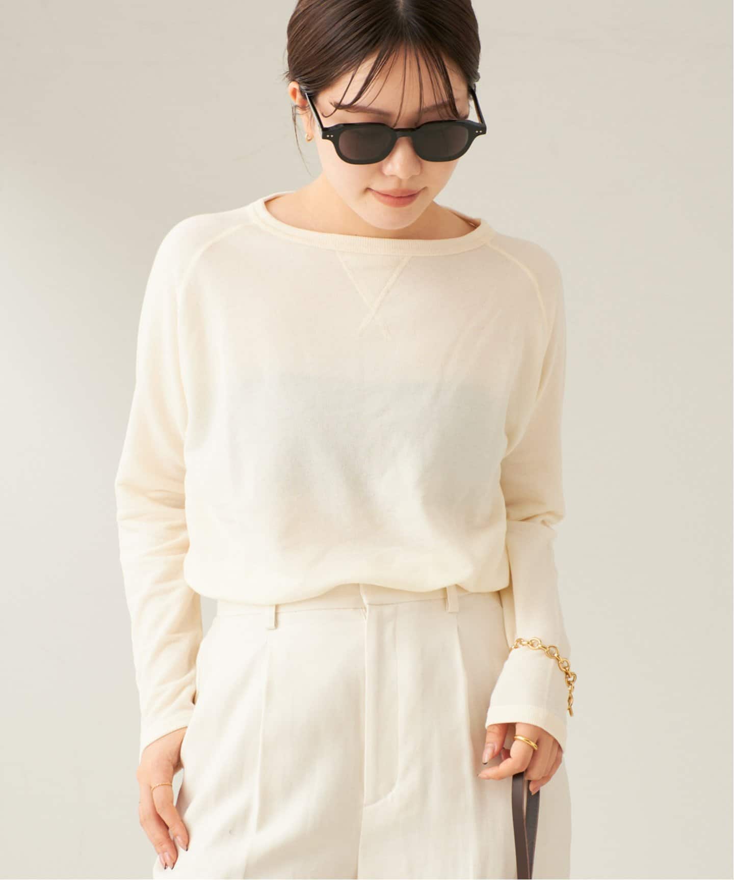 Plage CALUX URA URAKE POVプルオーバー　ホワイト Vail urake プルオーバー（Tシャツ／カットソー）｜Plage（プラージュ