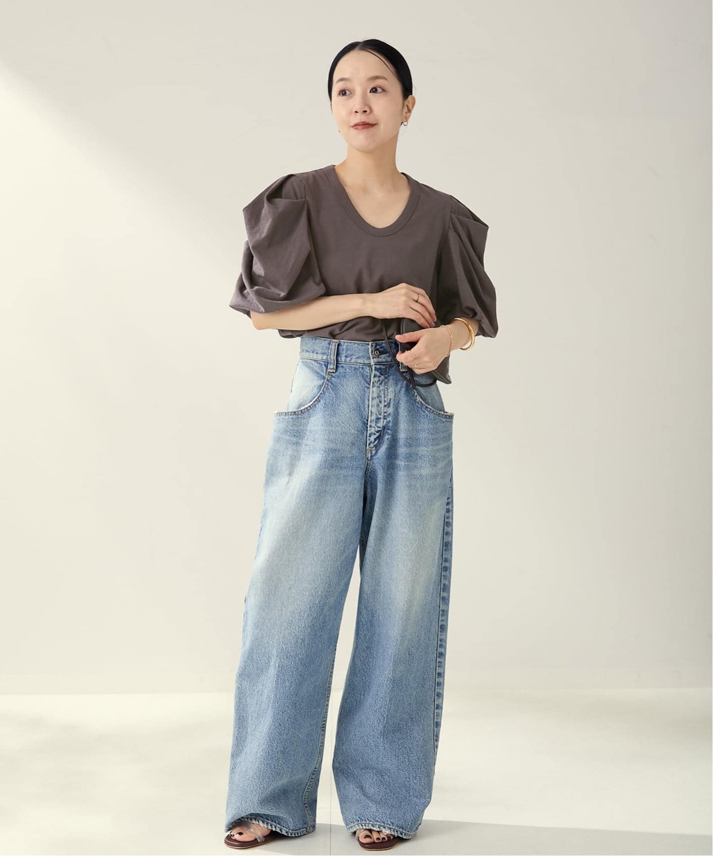 Plage【R'IAM】カフスロンT 新品 Plage 【R'IAM】カフスロンT