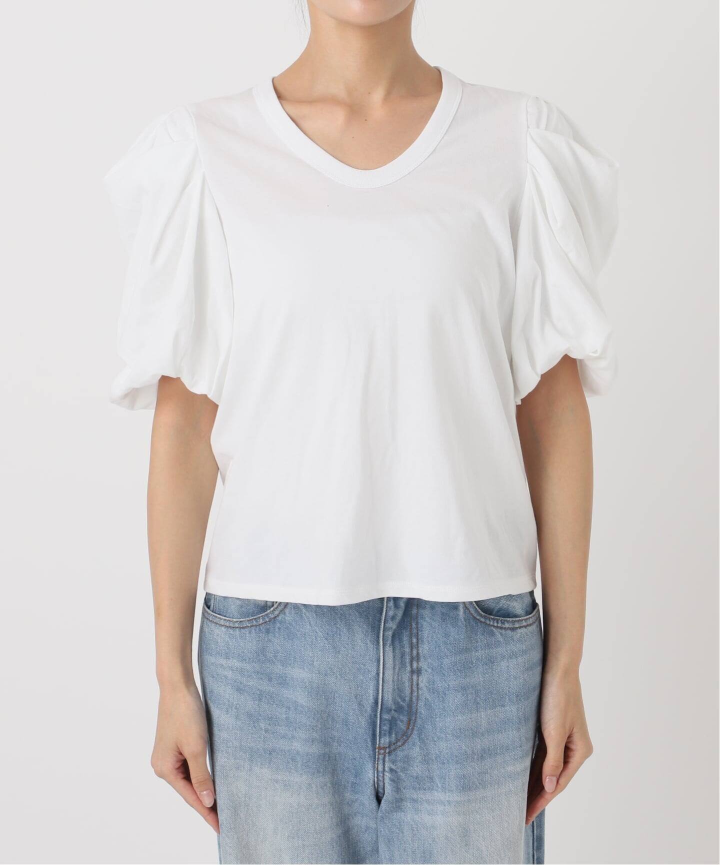 最終価格 R'IAM PLAGE 2023AW タフタボリュームシャツ ホワイト plage｜《追加》R'IAM ブラウジング シャツ | Rakuten Fashion