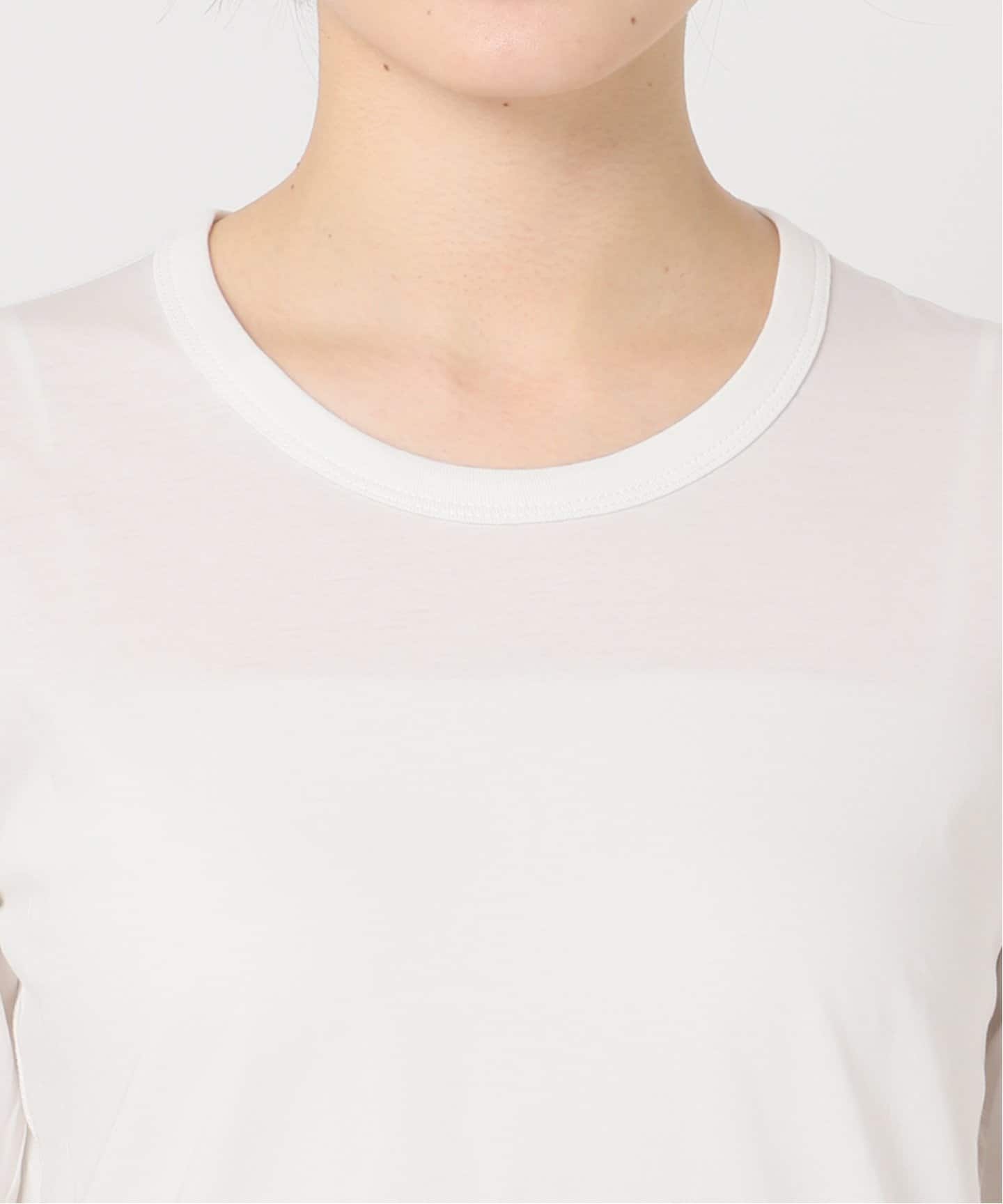 WEB限定追加》R'IAM Sheer Cuff プルオーバー（Tシャツ