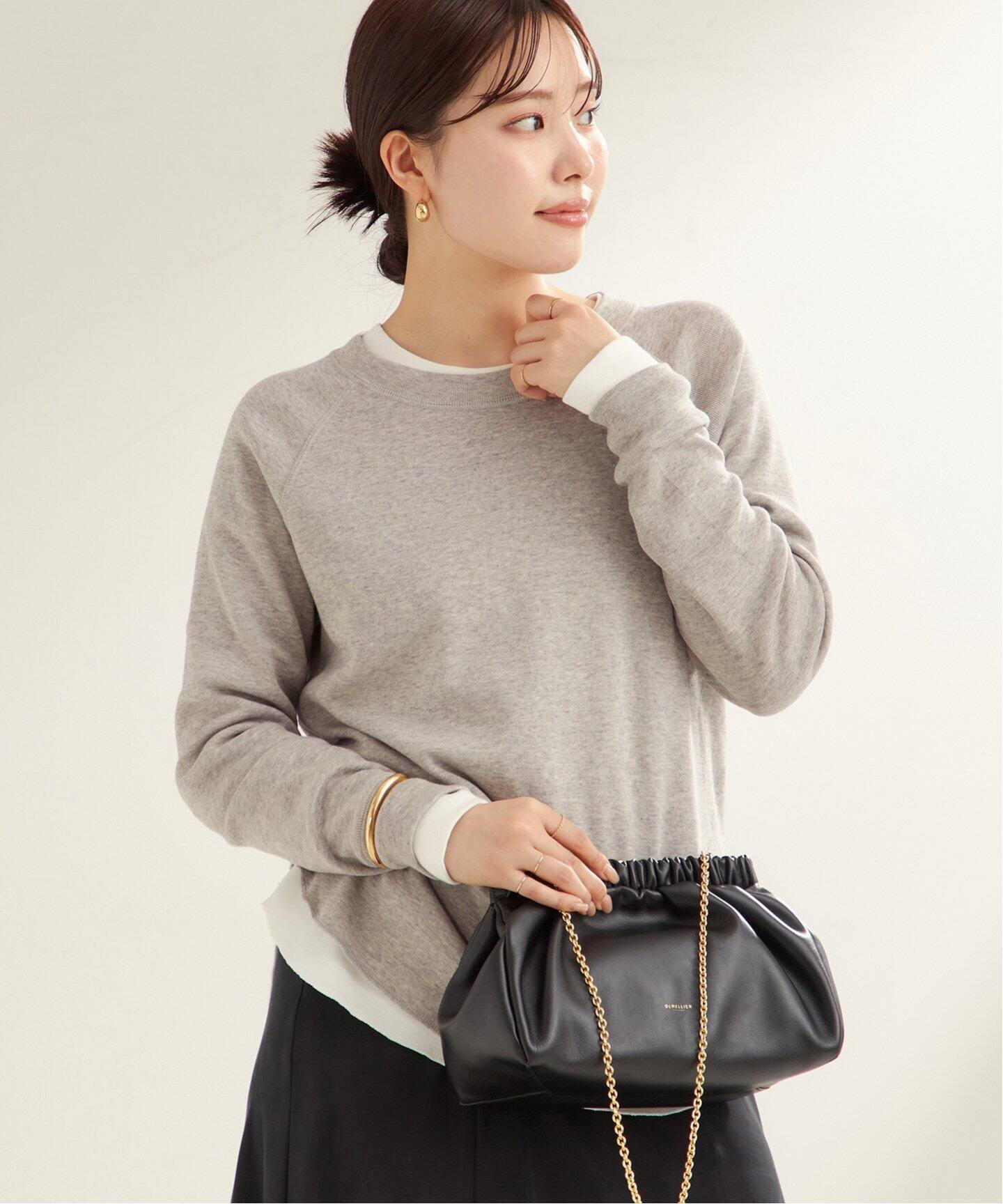 Plage【premium フライス long Tシャツ ホワイト フリー】 Plage【premium フライス long Tシャツ ホワイト フリー】 追加