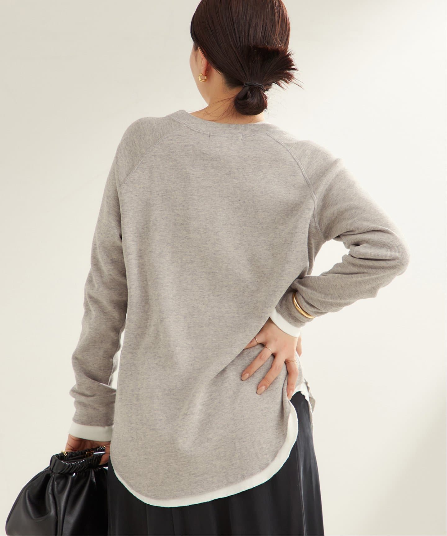 Plage【premium フライス long Tシャツ ホワイト フリー】 plage｜《追加》premiumフライス long Tシャツ | Rakuten