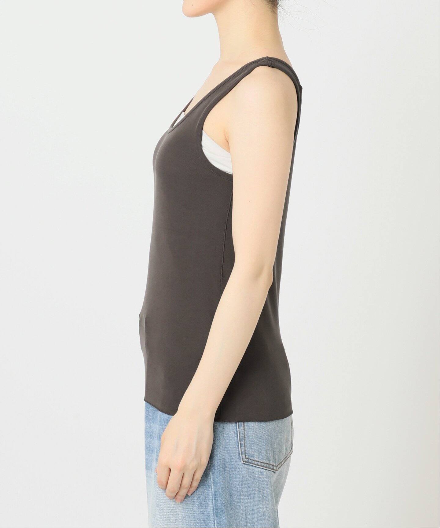 新品　Plage sandwash loose tank キャメル　フリー 新品 Plage sandwash loose tank キャメル フリー - メルカリ