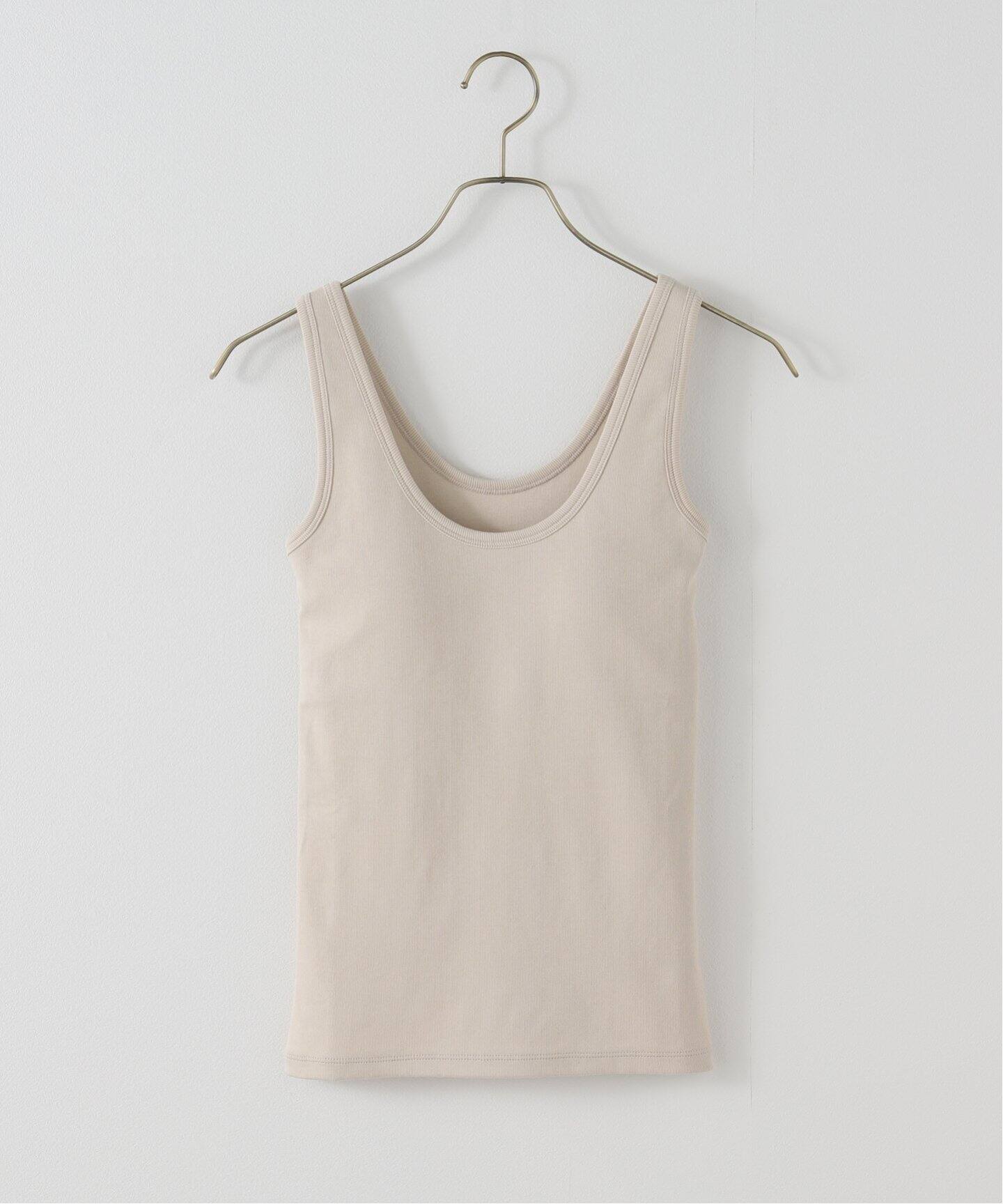 comfy rib tank（カップ付きインナー）｜Plage（プラージュ）の通販