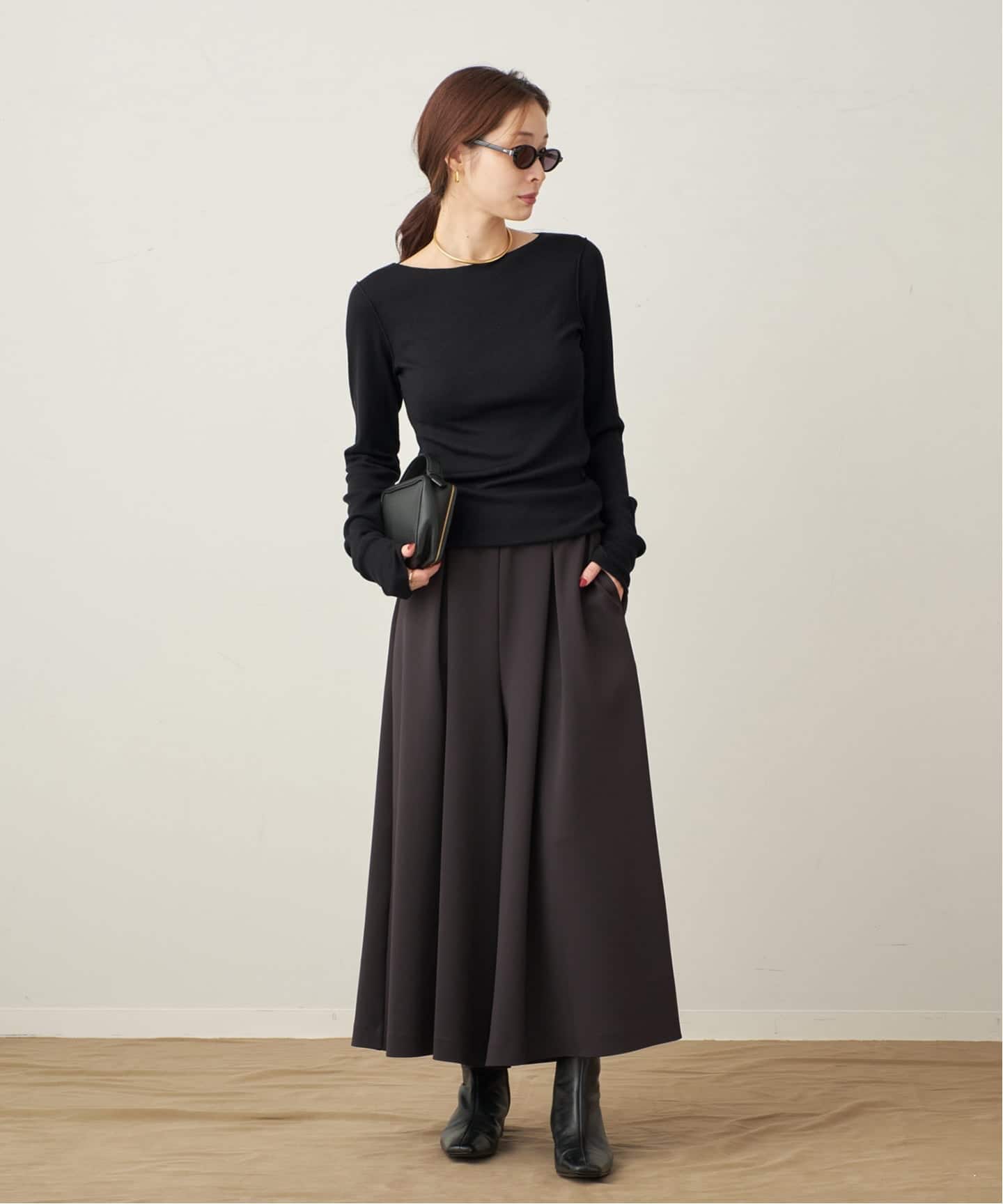 super100s Jersey boat/N プルオーバー プラージュ Plage 《追加予約》super100s Jersey boat/N プル