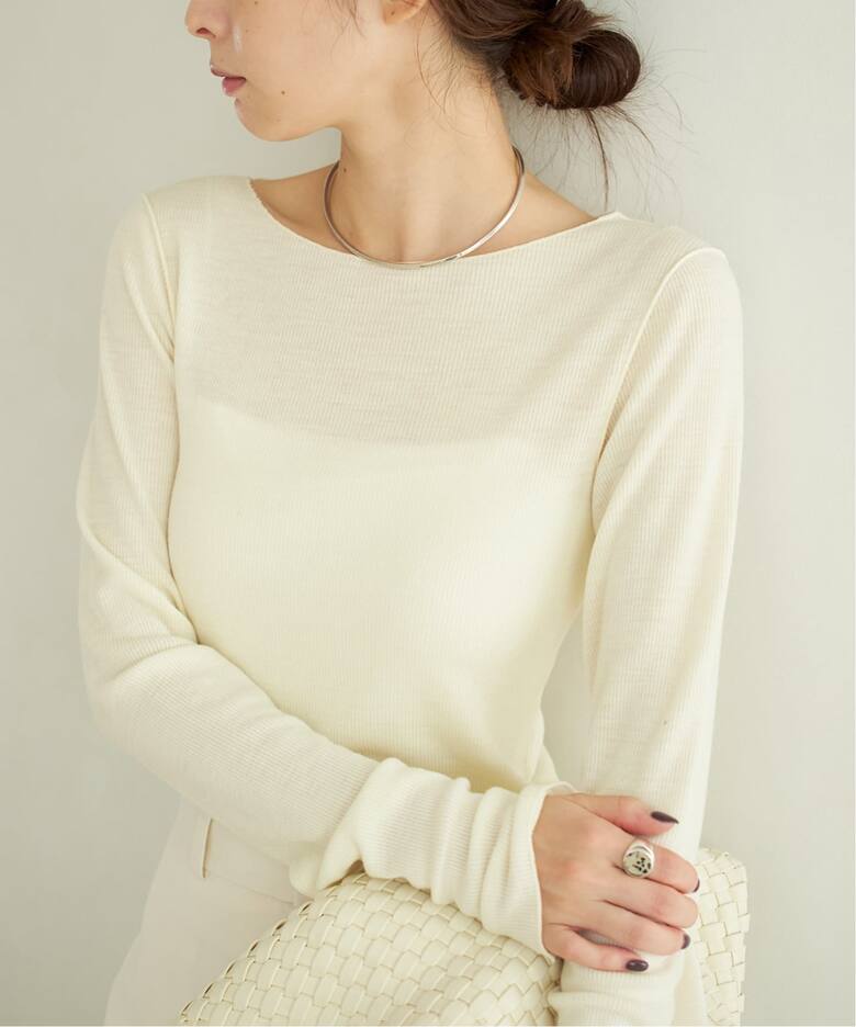 追加》super100s Jersey boat/N プルオーバー（Tシャツ／カットソー  