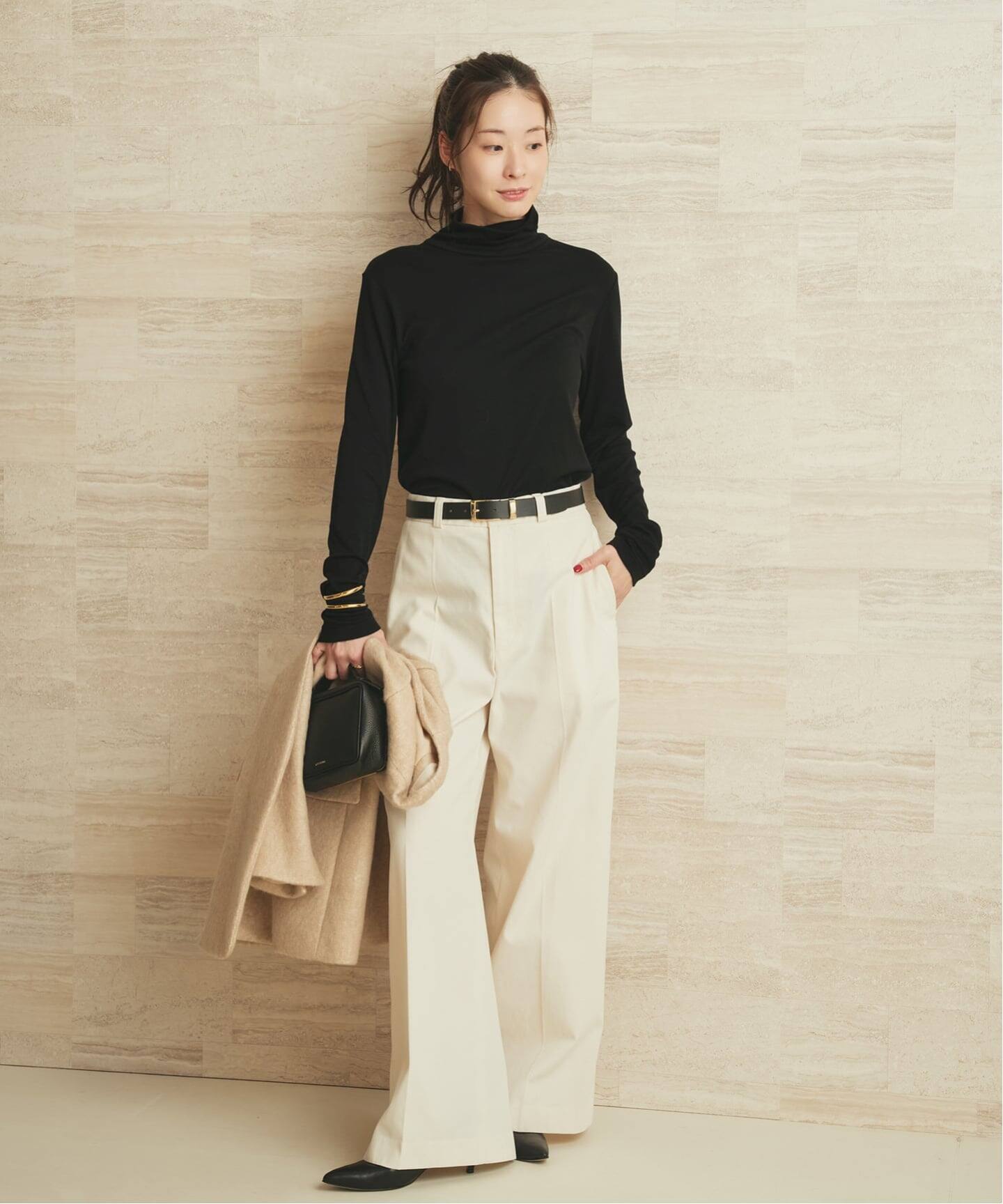 2WAY nuance jerseyT/T トップス（Tシャツ／カットソー）｜Plage