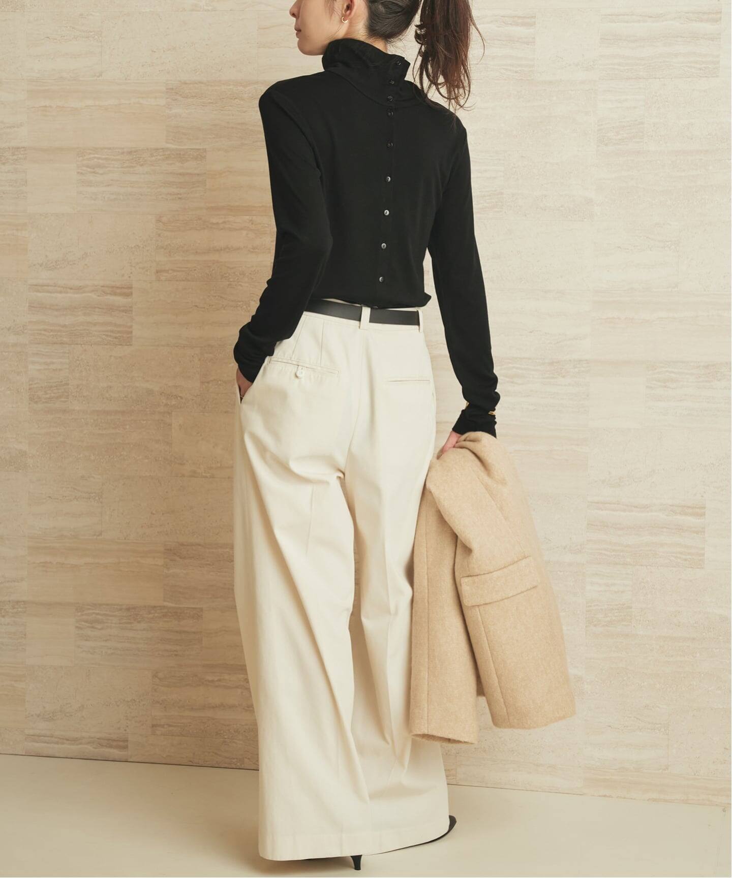 2WAY nuance jerseyT/T トップス（Tシャツ／カットソー）｜Plage