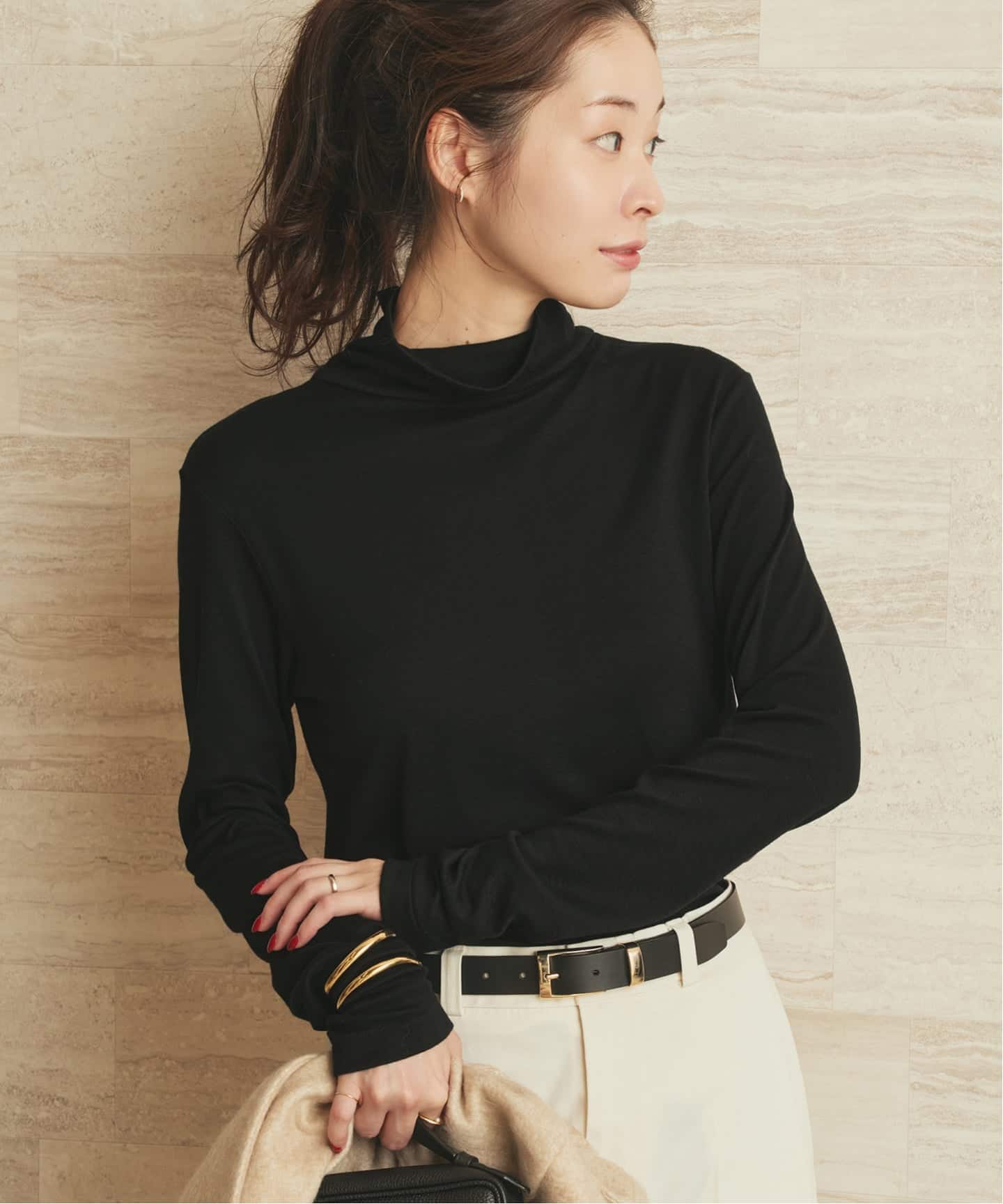 2WAY nuance jerseyT/T トップス（Tシャツ／カットソー）｜Plage