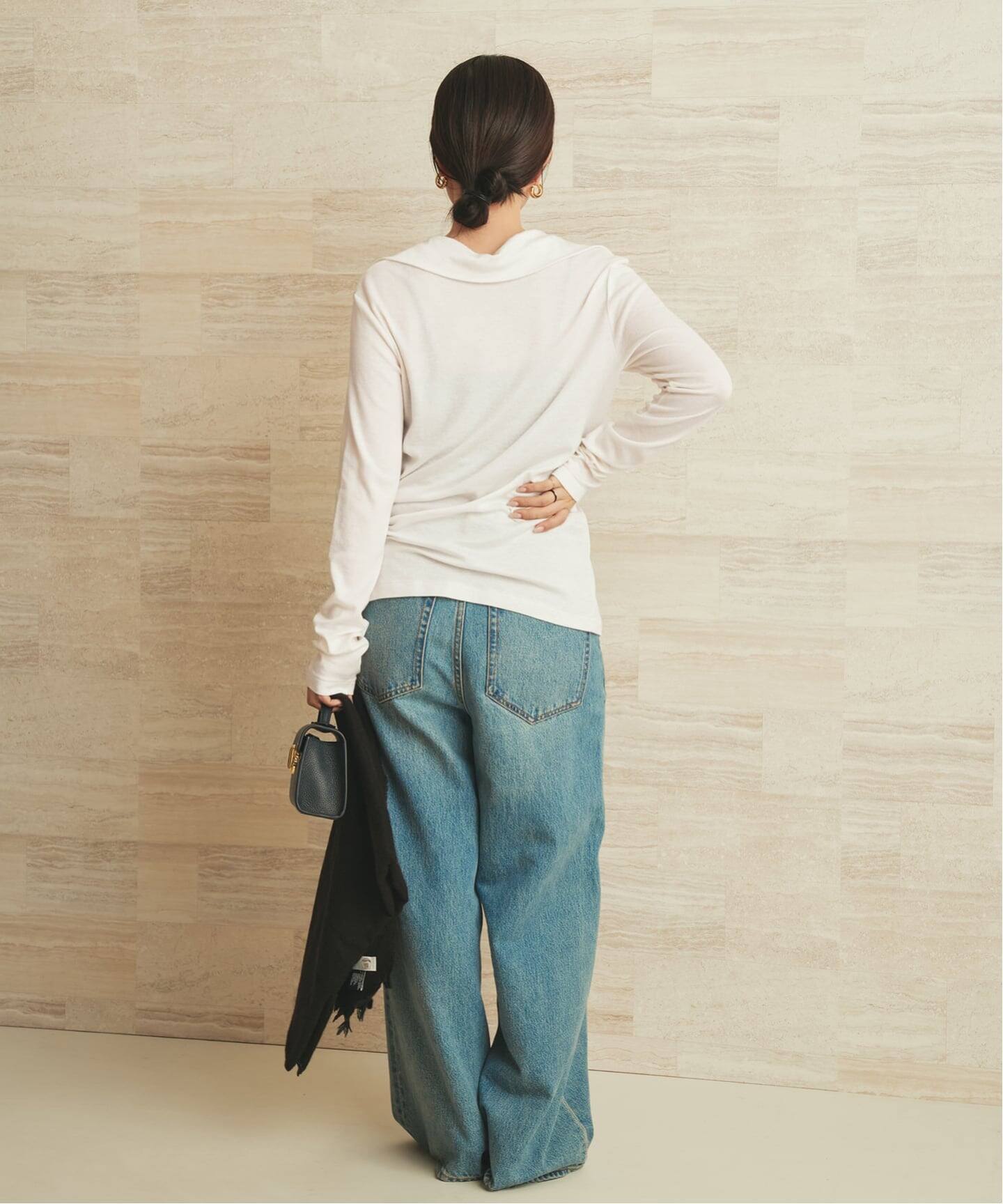 2WAY nuance jerseyT/T トップス（Tシャツ／カットソー）｜Plage