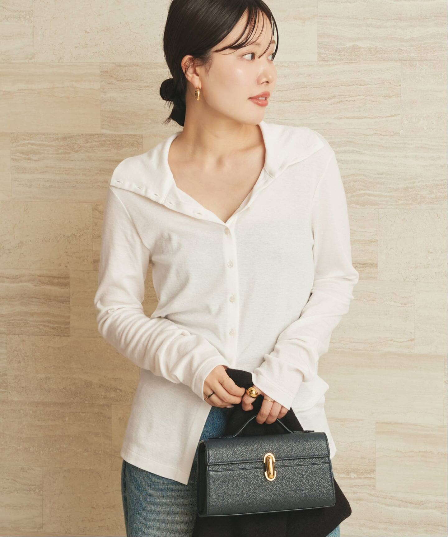 2WAY nuance jerseyT/T トップス（Tシャツ／カットソー）｜Plage