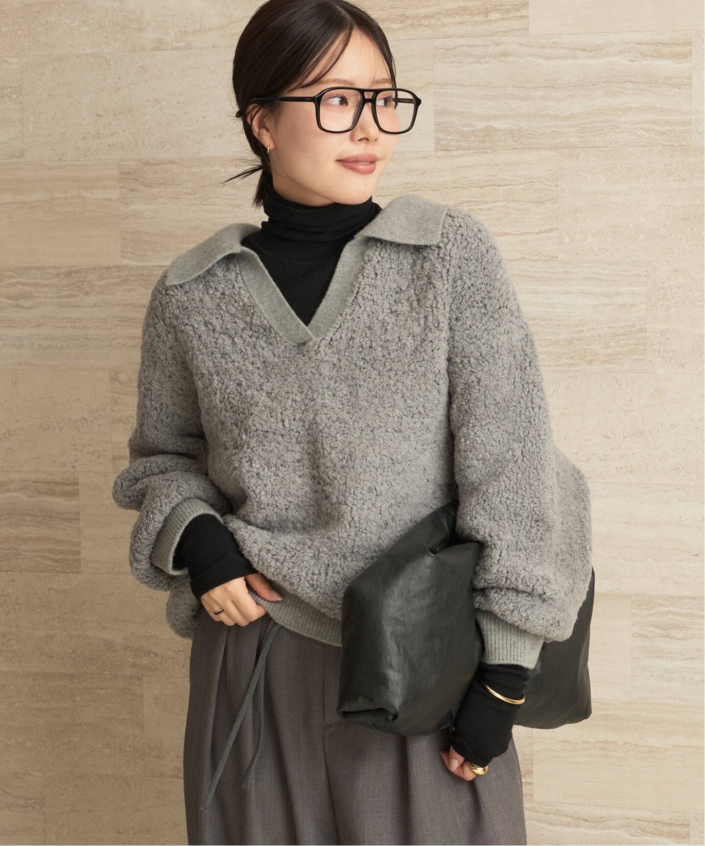 追加予約》super100s jersey turtle ニット（Tシャツ／カットソー