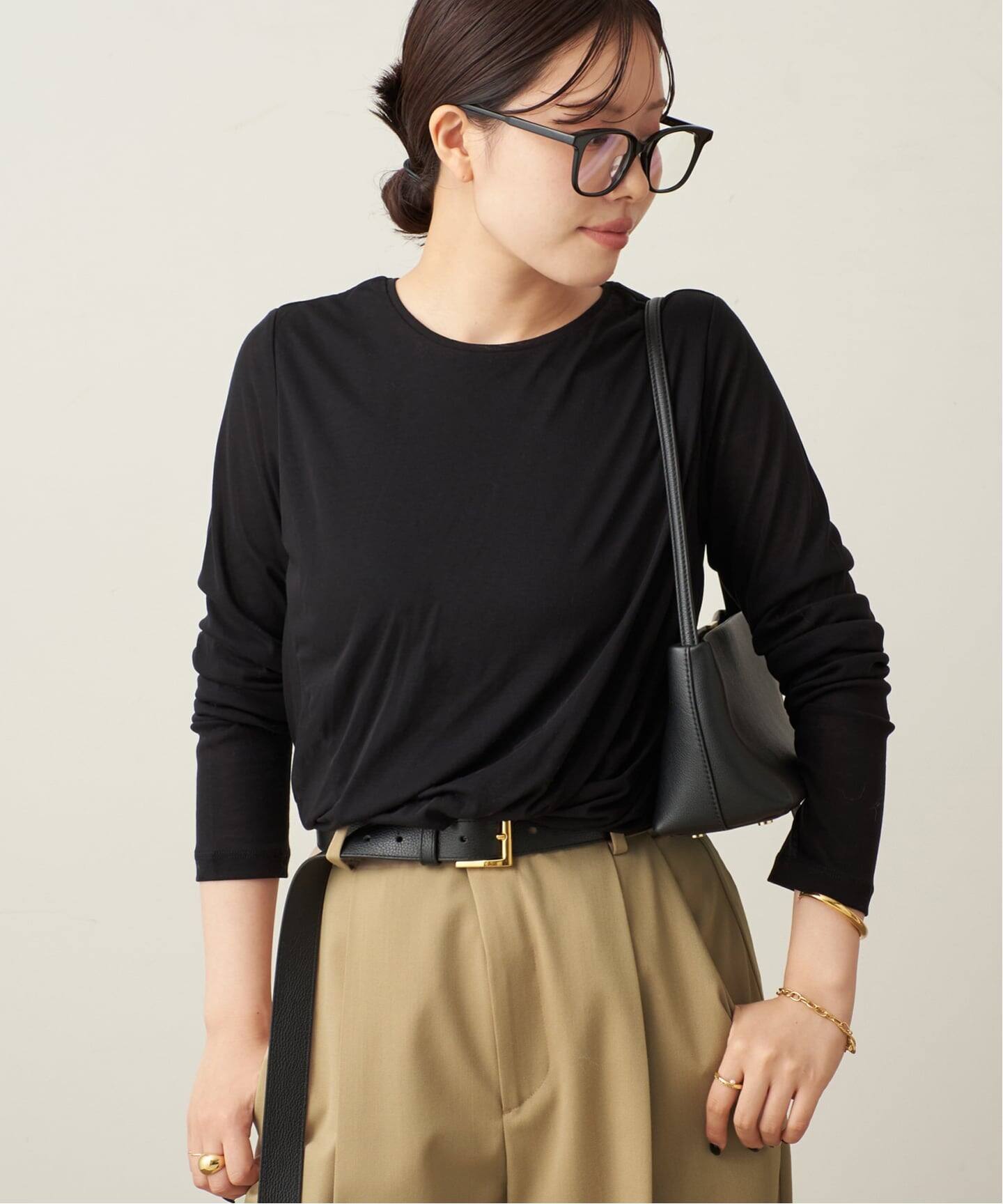 Plage balloon cotton long Tシャツ balloon cotton long Tシャツ（Tシャツ／カットソー）｜Plage