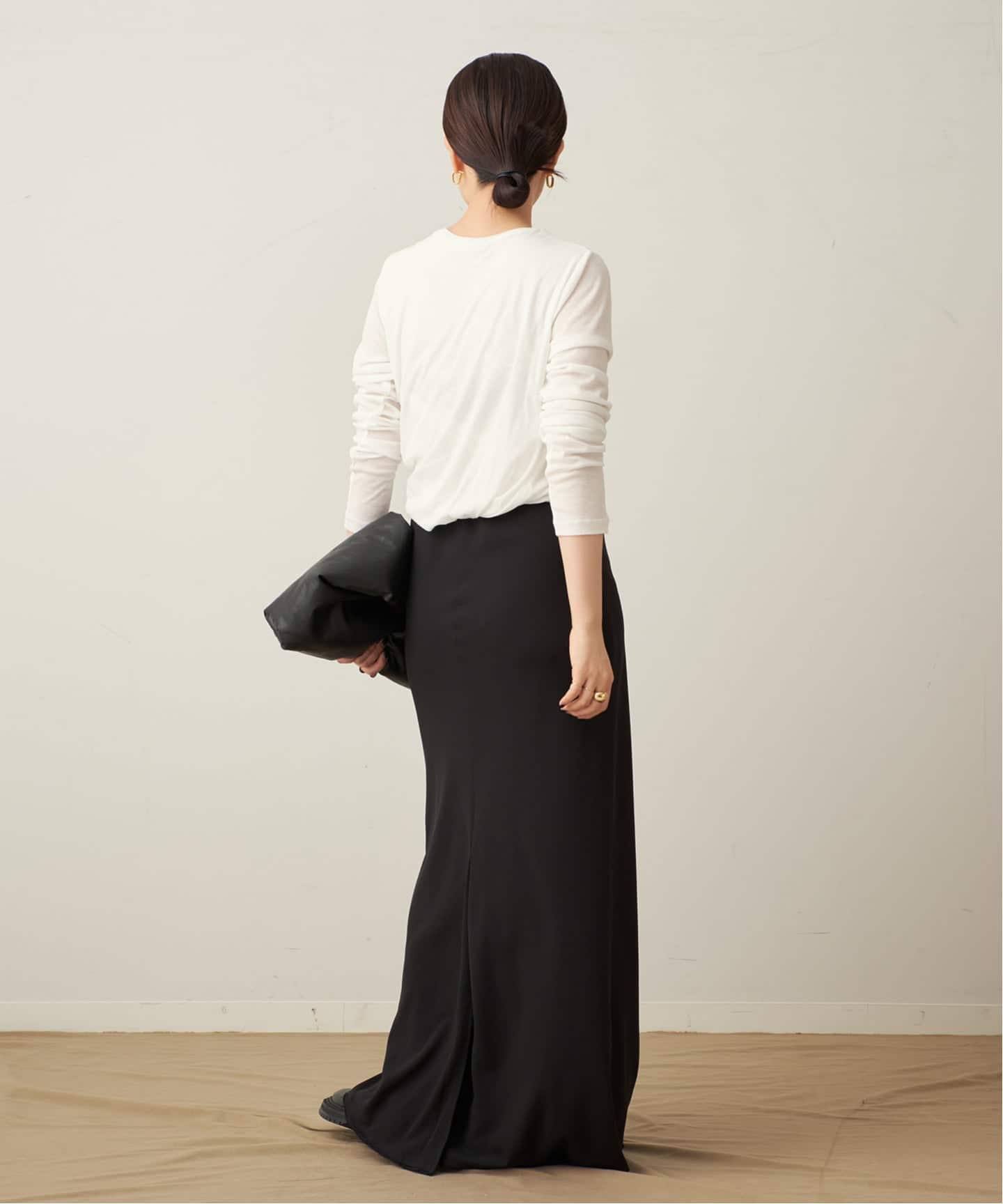 balloon cotton long Tシャツ（Tシャツ／カットソー）｜Plage