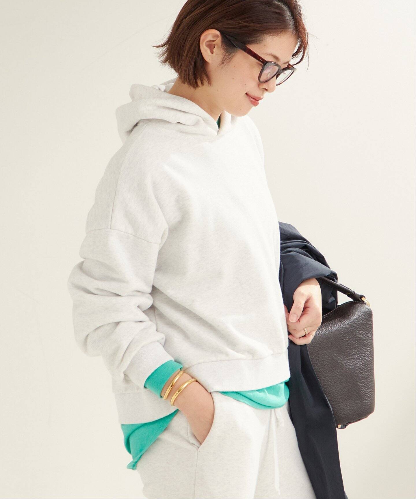 plage C/L Cropped Tシャツ（CROPPED フーディー（パーカー）｜Plage  