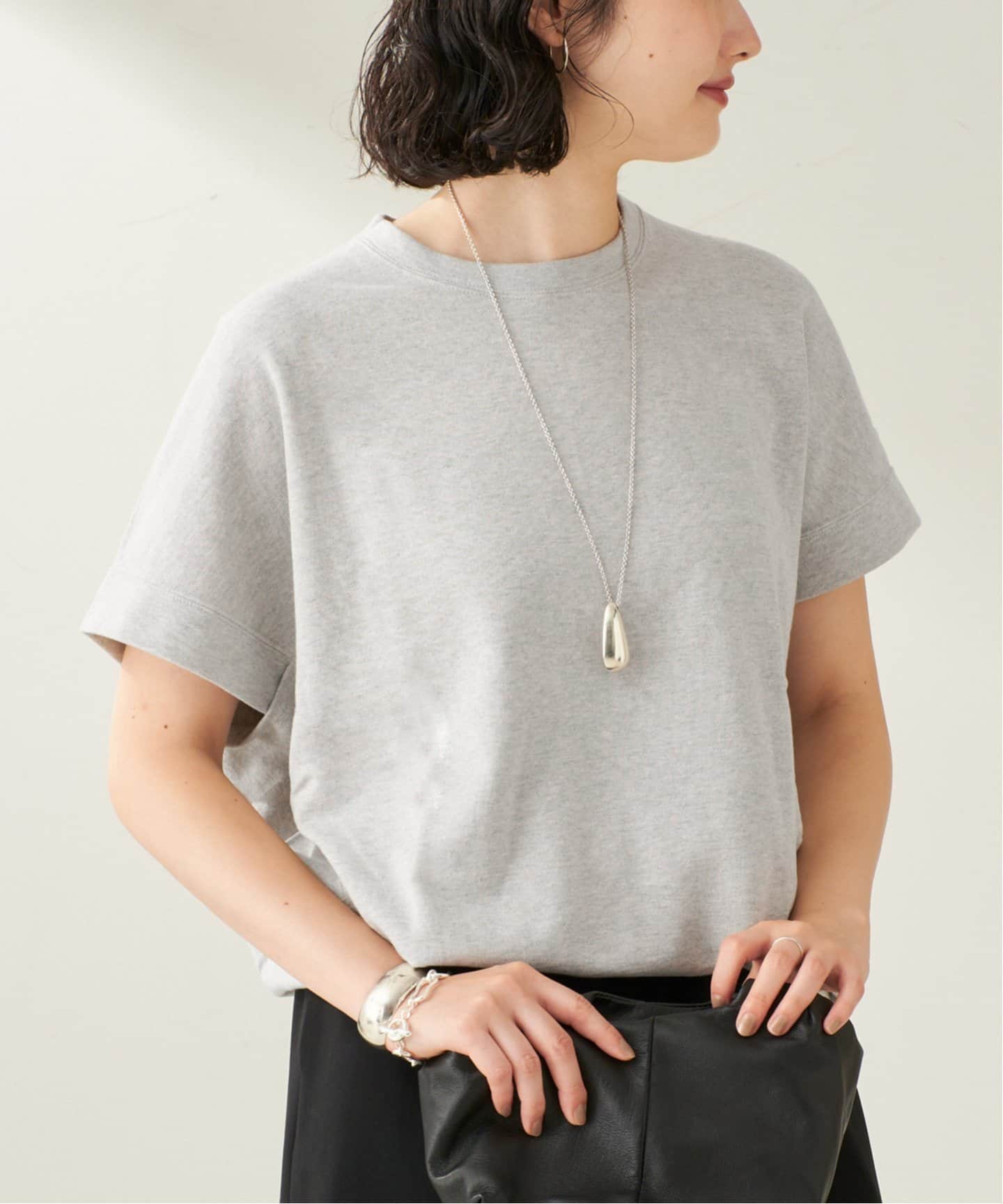 プラージュ Plage 《予約》SQUARE SHOULDER H/S Tシャツ