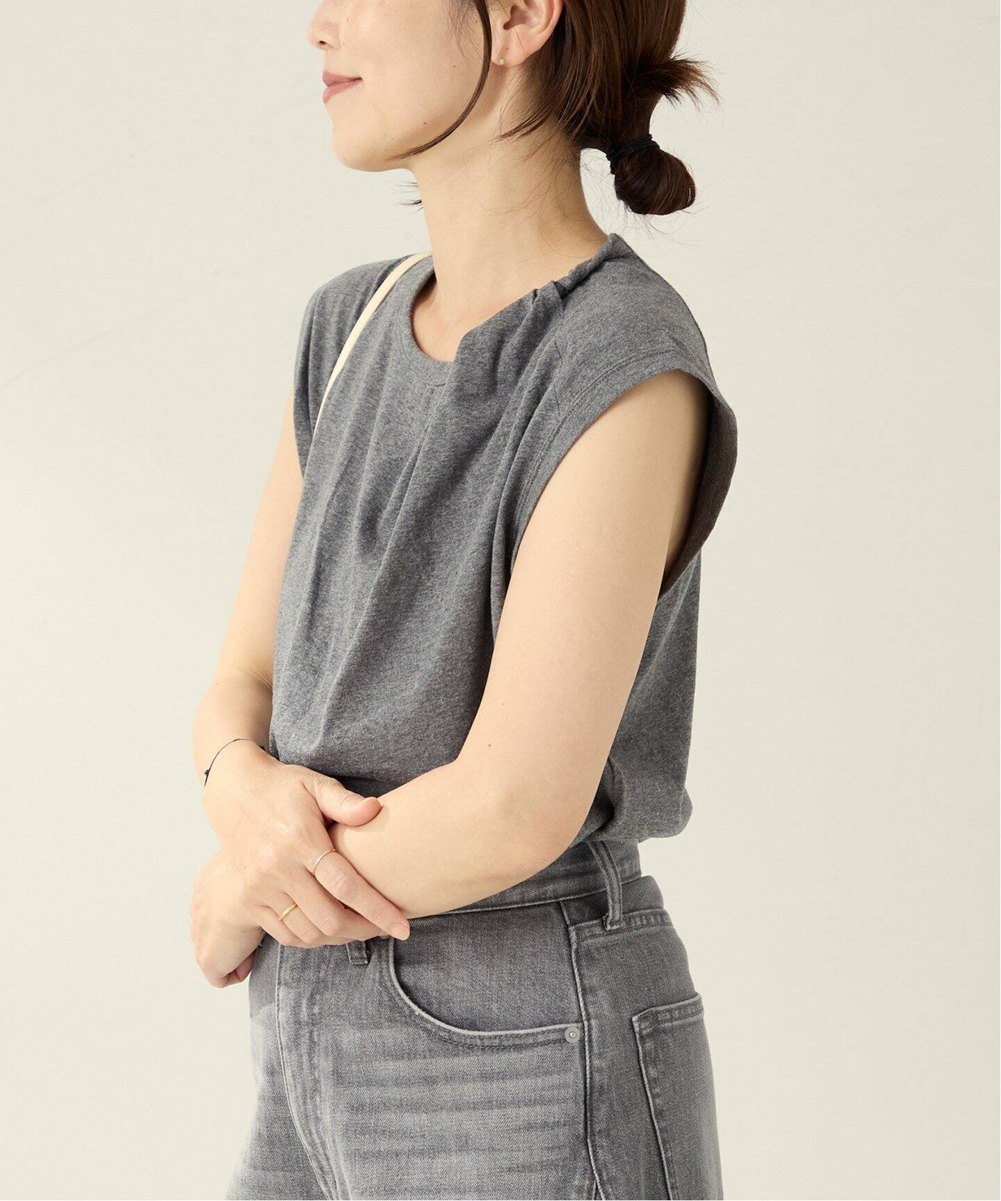 Plage - プラージュ  ハイツイストタンク HIGH TWIST COTTON タンク（Tシャツ／カットソー）｜Plage