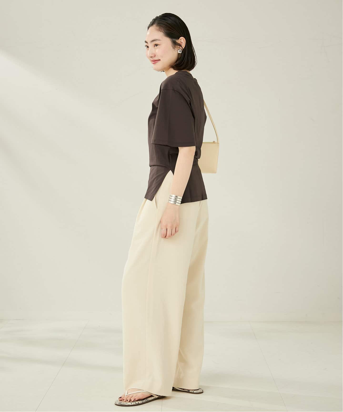 SIDE SLIT NUANCE Tシャツ（Tシャツ／カットソー）｜Plage