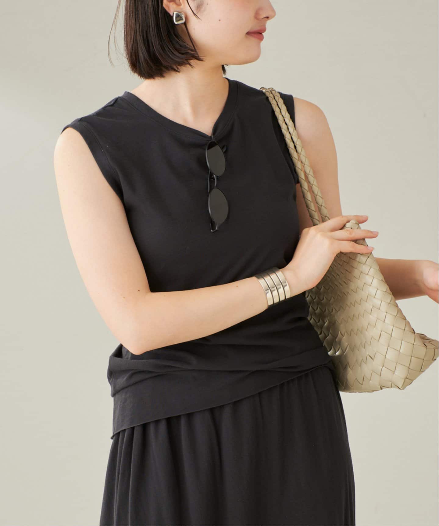 Plage - プラージュ  ハイツイストタンク HIGH TWIST COTTON タンク（Tシャツ／カットソー）｜Plage
