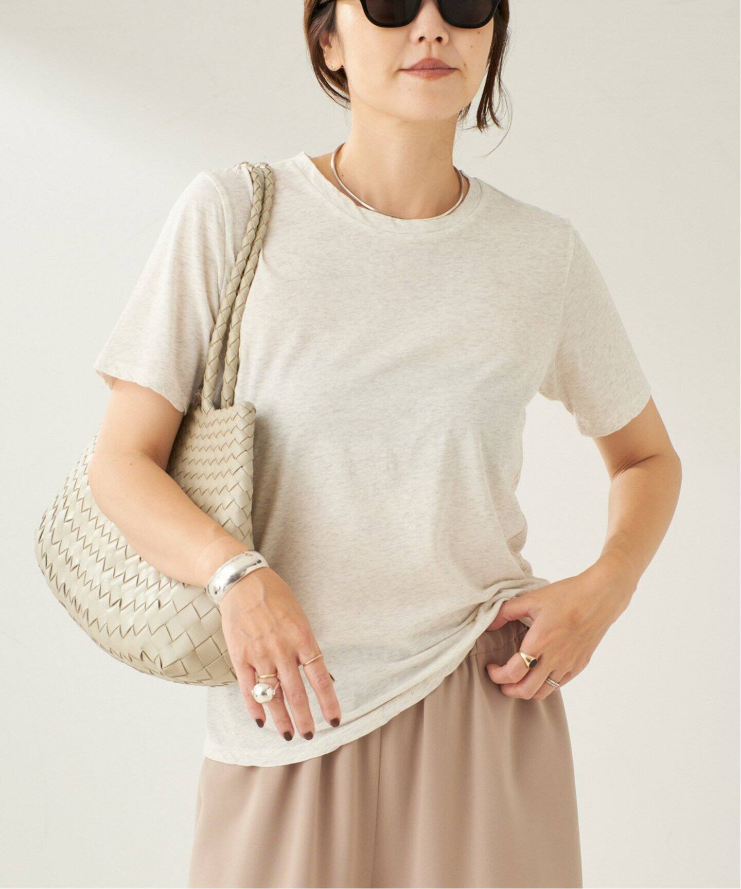 Plage プラージュ Tシャツ ブラウン サイズ:FREE / 24秋冬 プレミアム  