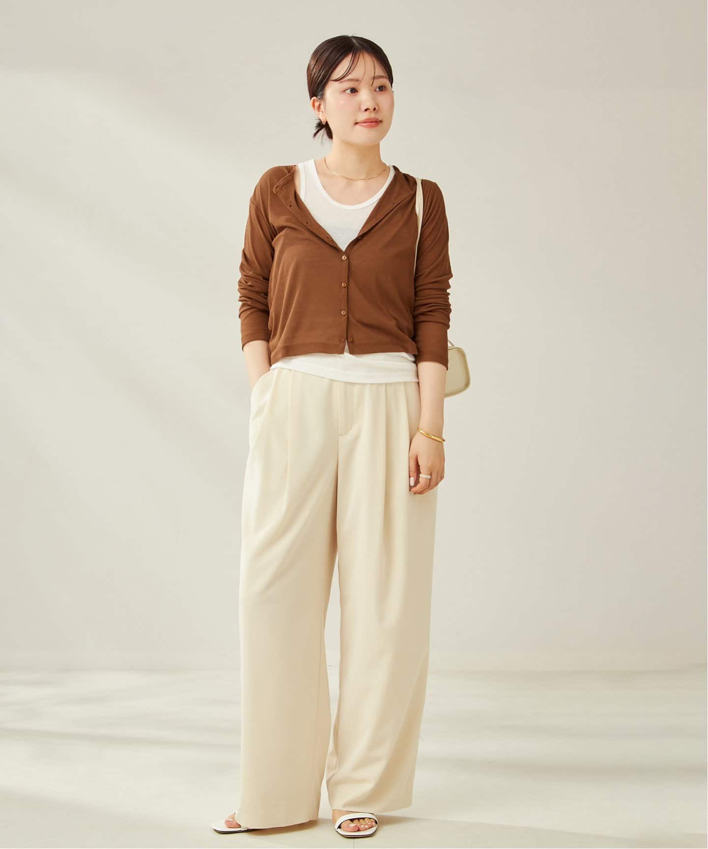 美品✴︎Plage✴︎shawl collar カーディガン SHEER カーディガン トップス（カーディガン）｜Plage