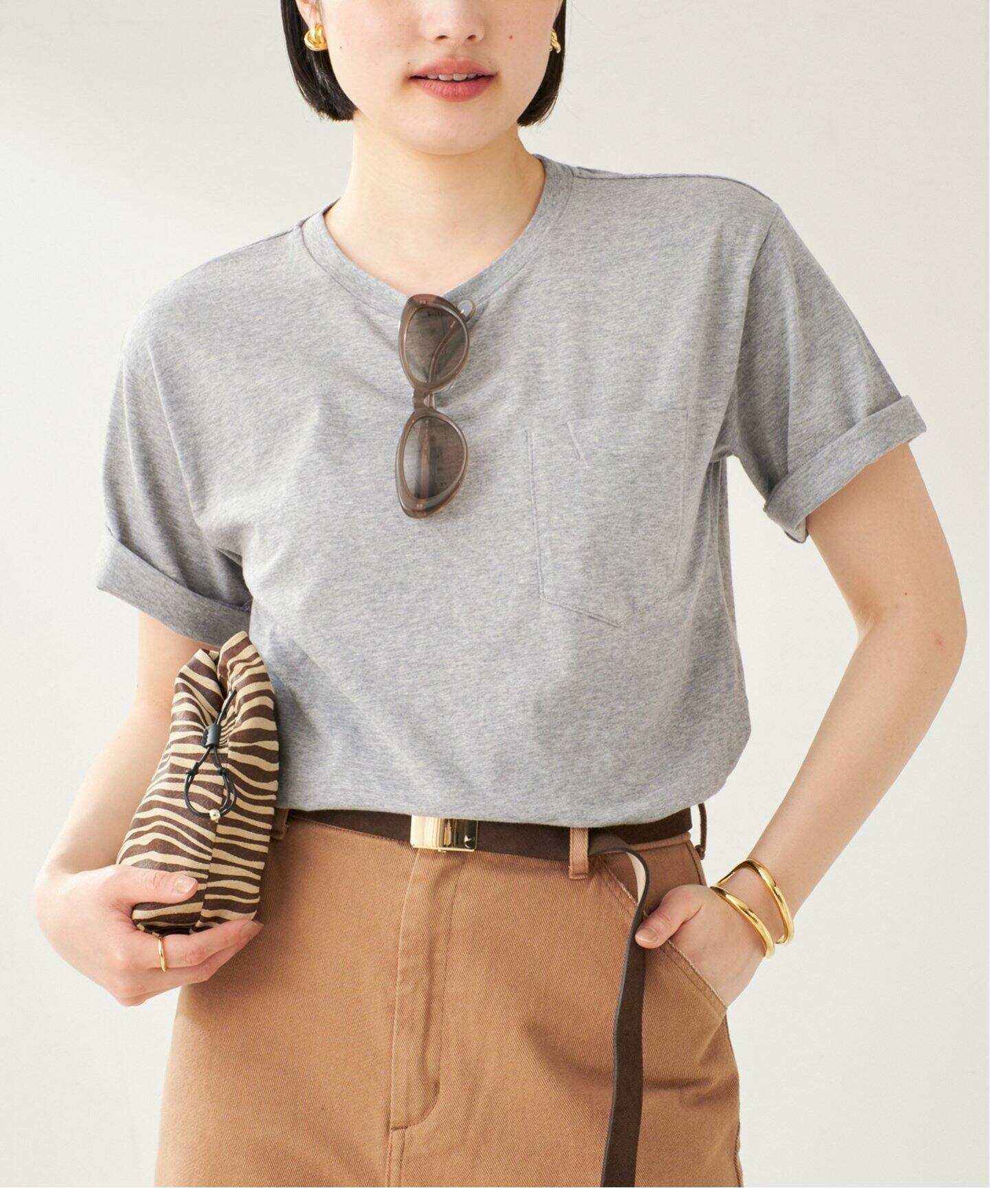plage プラージュ　pan Tシャツ　新品タグつき PAN / パン 別注 REVERSIBLE Tシャツ（Tシャツ／カットソー）｜Plage