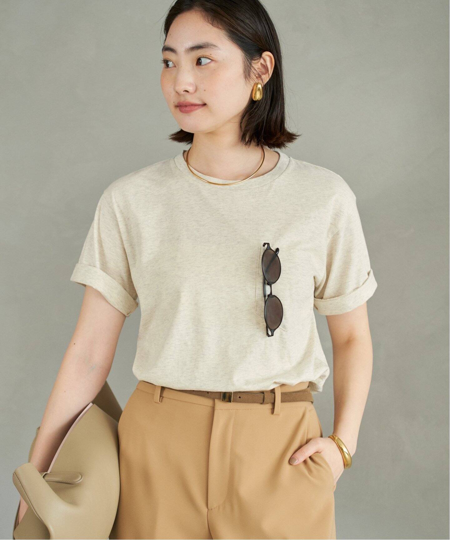 Plage プラージュ カットソー ライトベージュ サイズ:FREE | 24春夏 テレコ ショートスリーブ プルオーバー | Short Sleeve | クルーネック 半袖 リブ コットン | 日本製 | トップス Tシャツ【レディース】【中古】 楽天市場】Plage プラージュ カットソー ライトベージュ サイズ:FREE