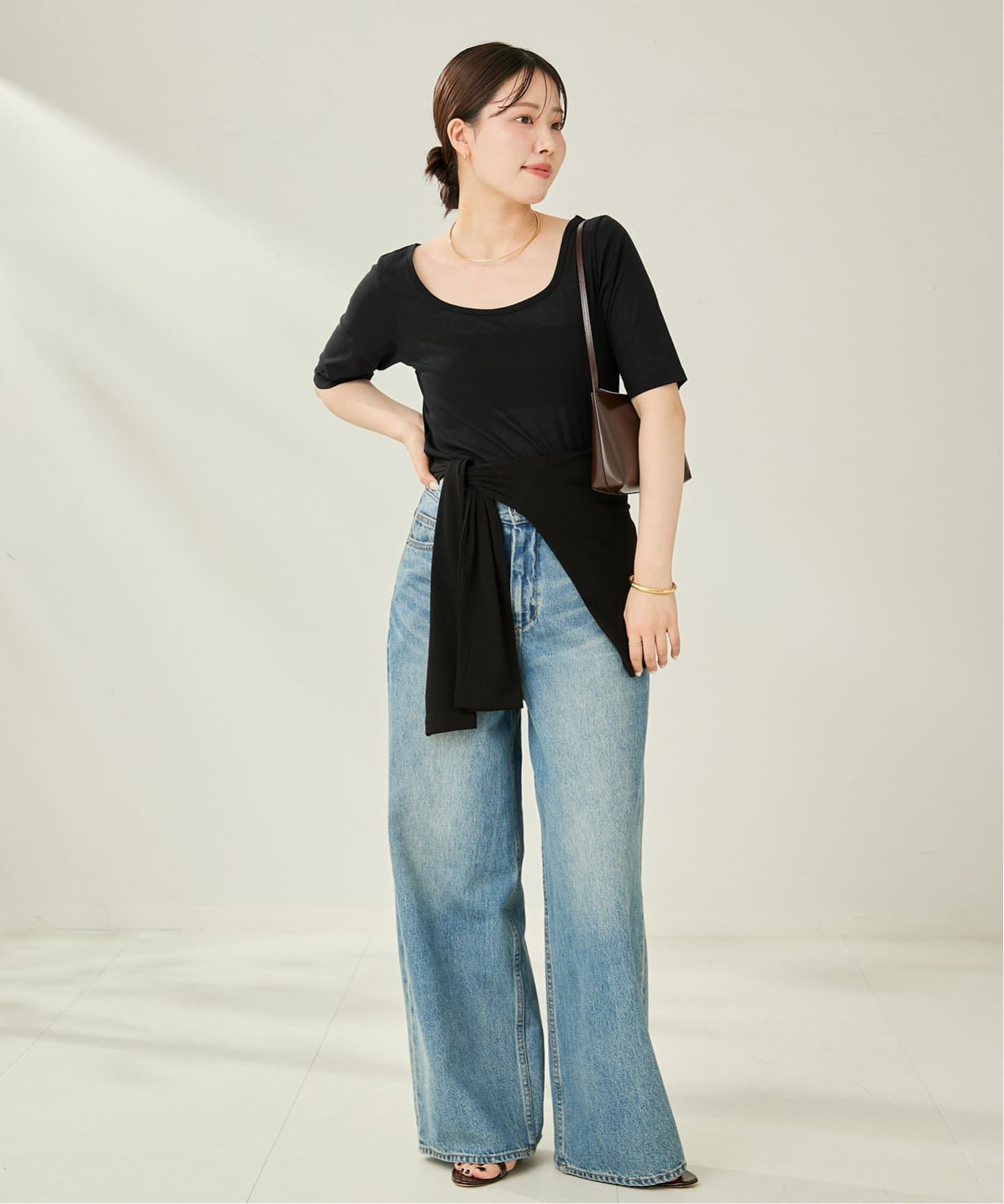 美品✨plage スウェットシャツ 半袖 カットソー グレー Free plage 「Plage」 半袖Tシャツ FREE グレー レディース