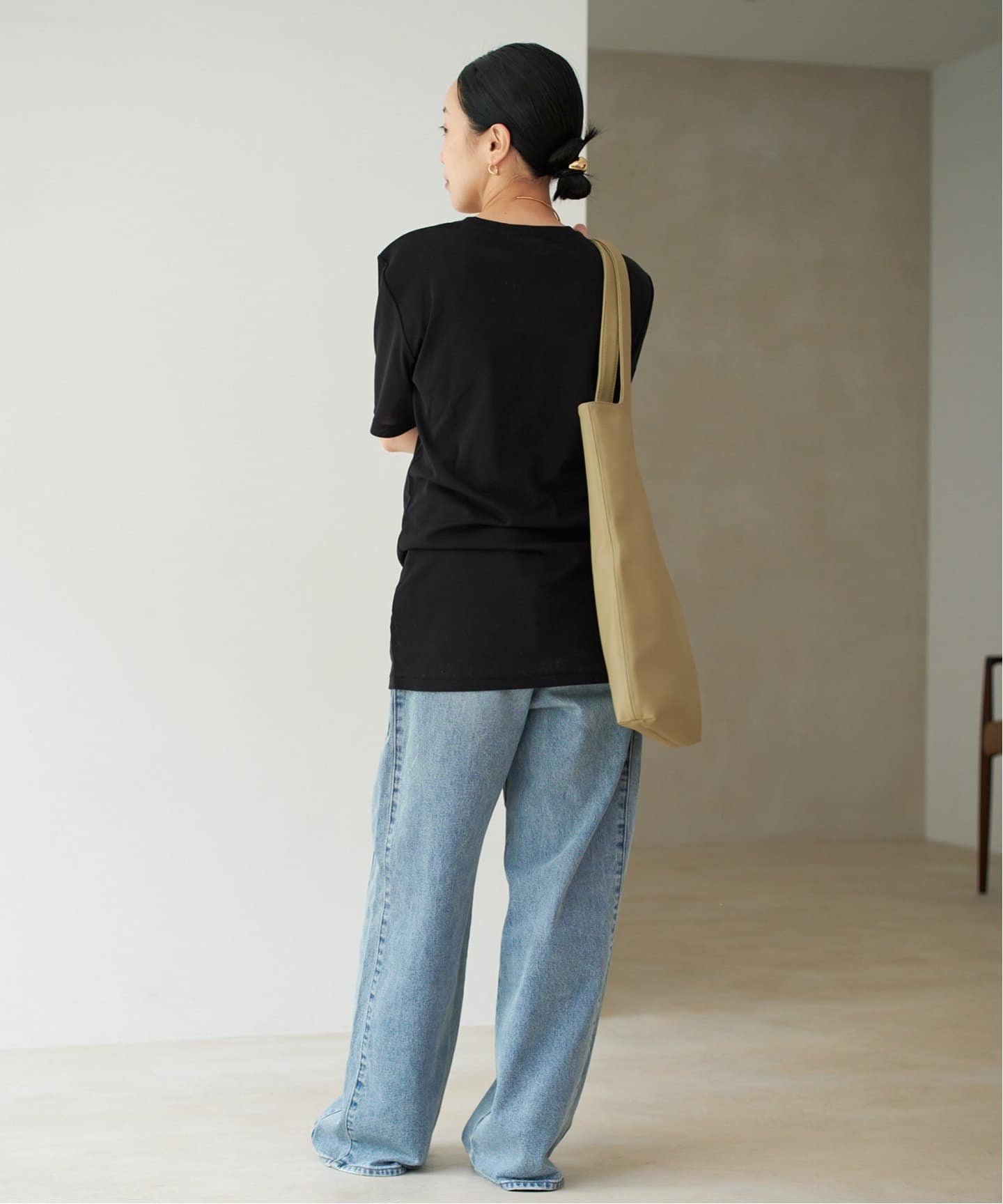プラージュ Plage 《予約》SQUARE SHOULDER H/S Tシャツ