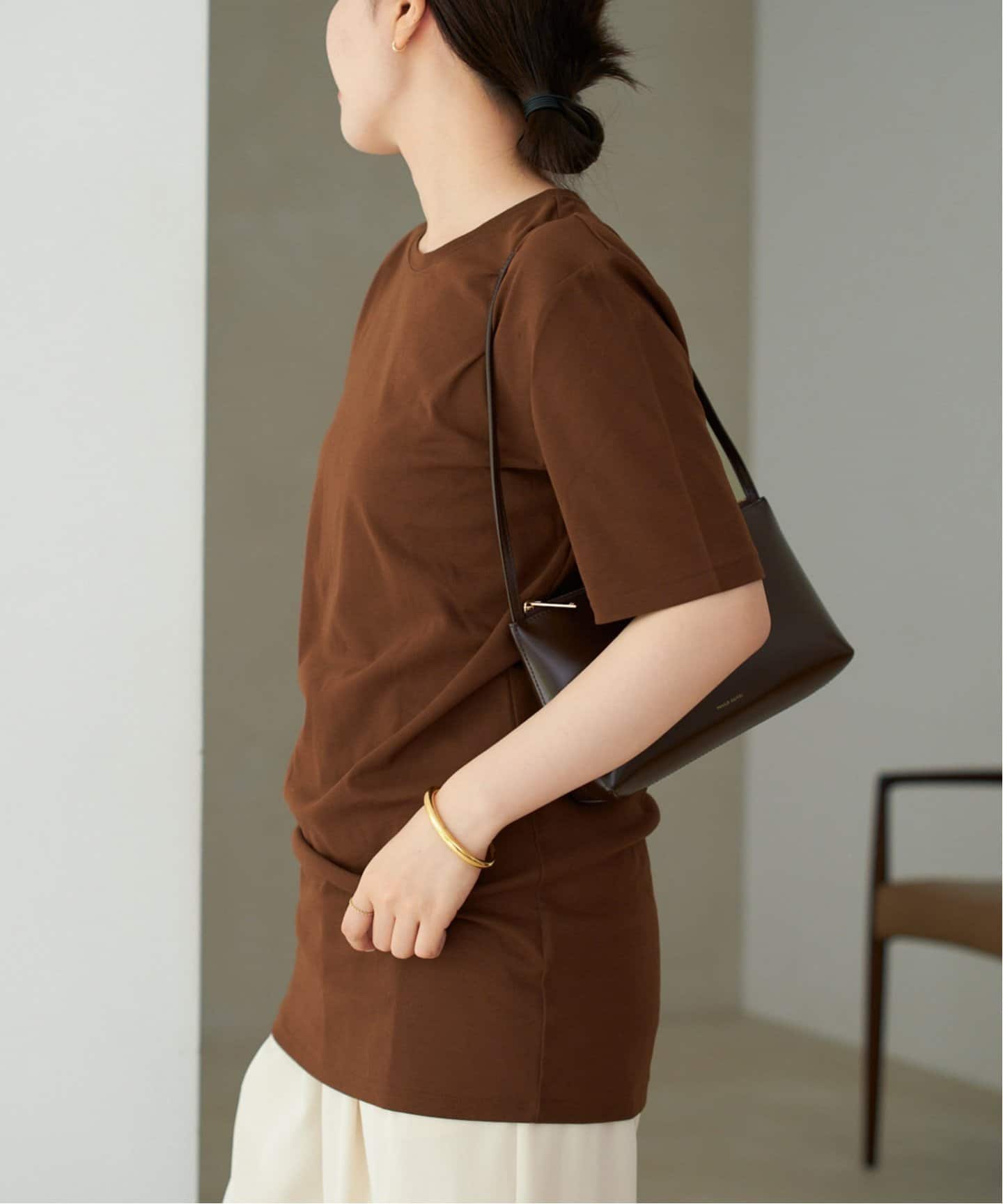 プラージュ SQUARE SHOULDER Tシャツ SQUARE SHOULDER H/S Tシャツ（Tシャツ／カットソー）｜Plage