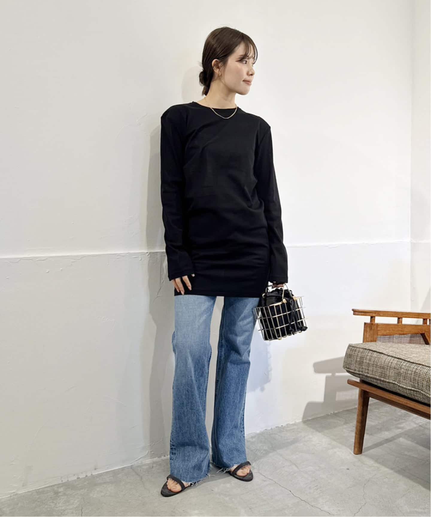 追加予約》SQUARE SHOULDER Tシャツ（Tシャツ／カットソー