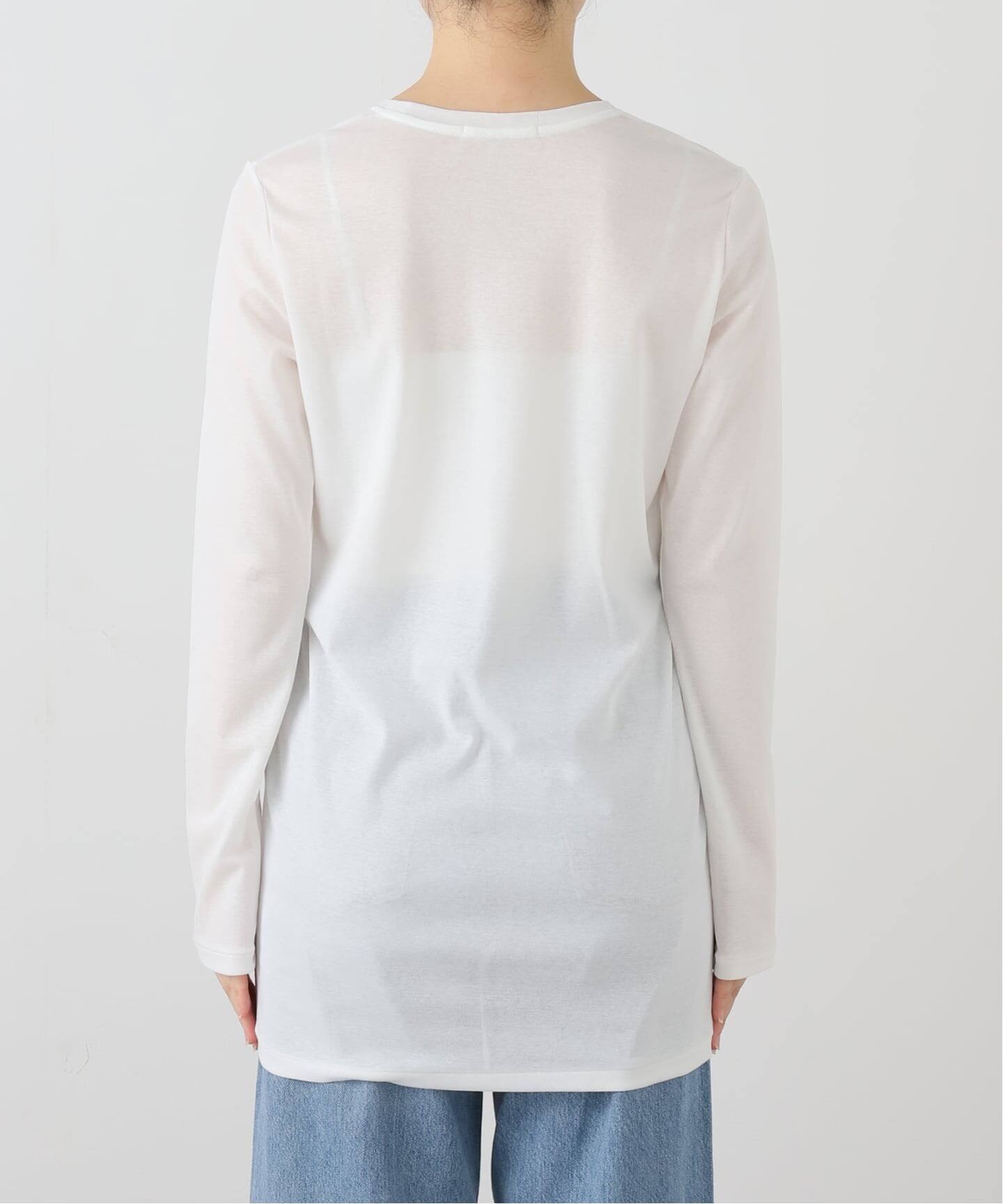 LIGHT SHEER LONG Tシャツ　Plage プラージュ　ロンT LIGHT SHEER LONG Tシャツ（Tシャツ／カットソー）｜Plage