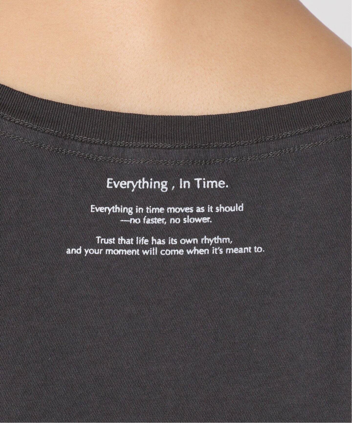 新品　Plage Everything In Time T プラージュ 追加》Everything In Time T（Tシャツ／カットソー）｜Plage