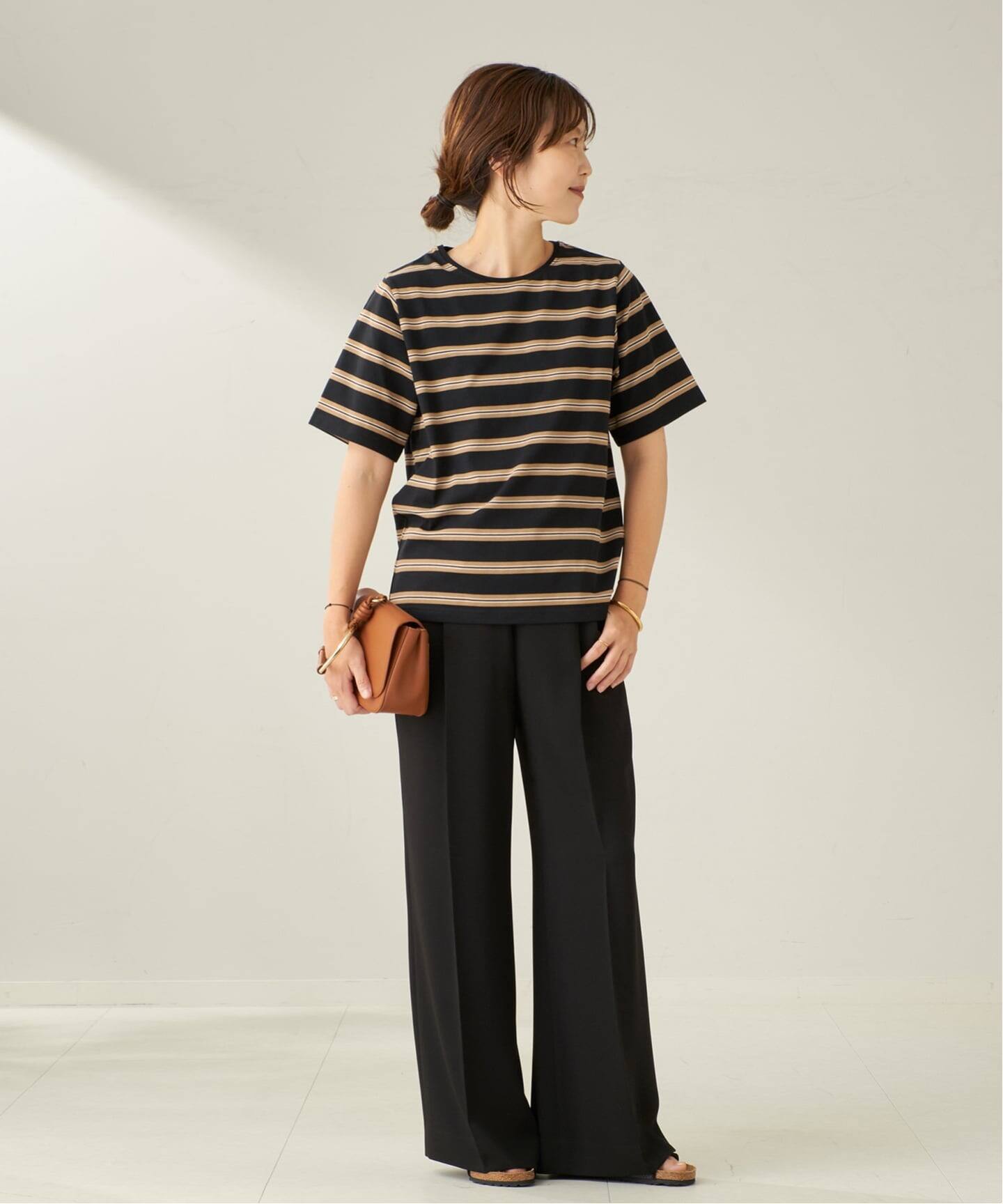 マルチボーダーTシャツ（Tシャツ／カットソー）｜Plage（プラージュ