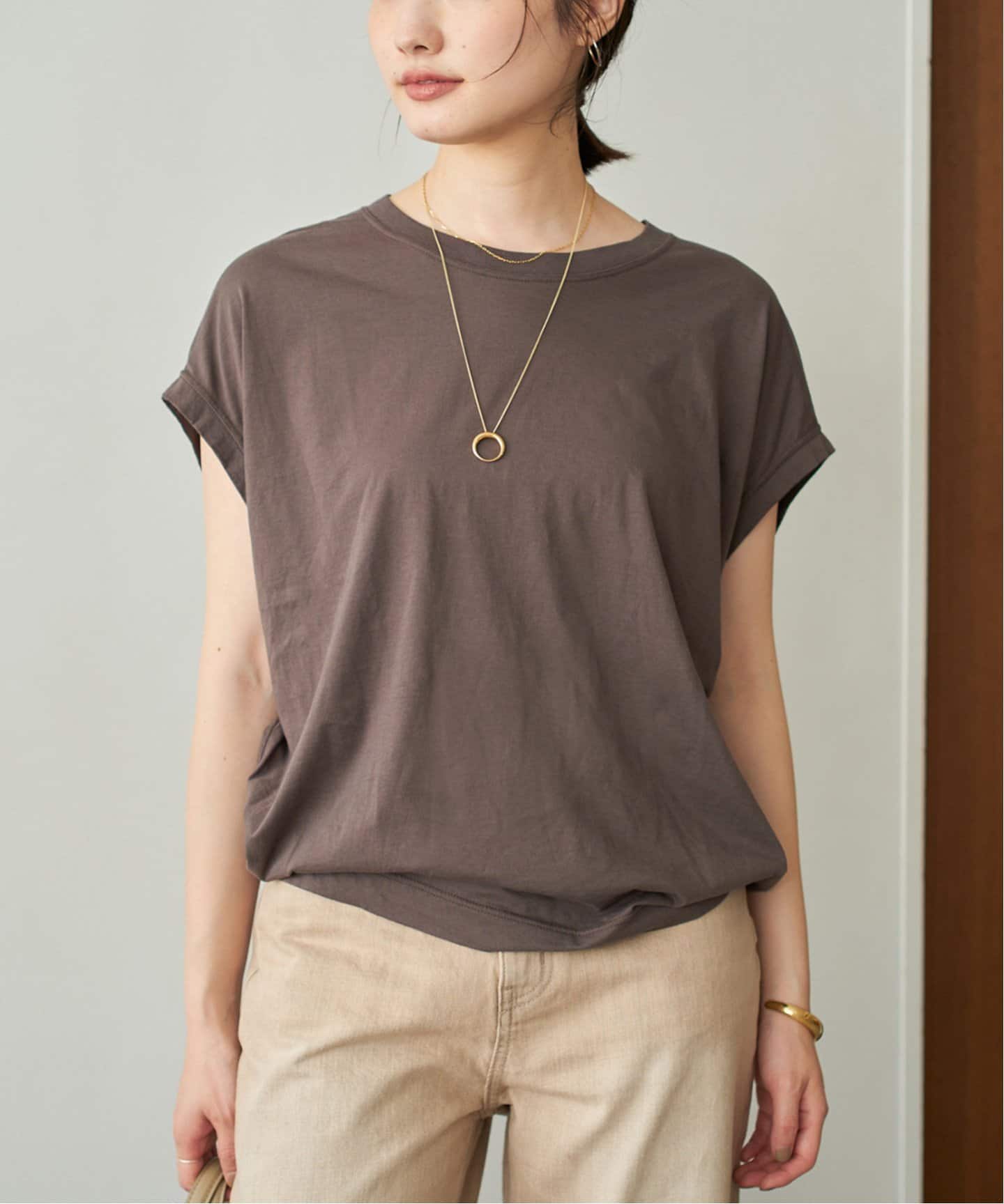 新品 plage ALBINI ハイゲージ Tシャツ プラージュ 追加》ALBINI ハイゲージTシャツ（Tシャツ/カットソー）｜Plage