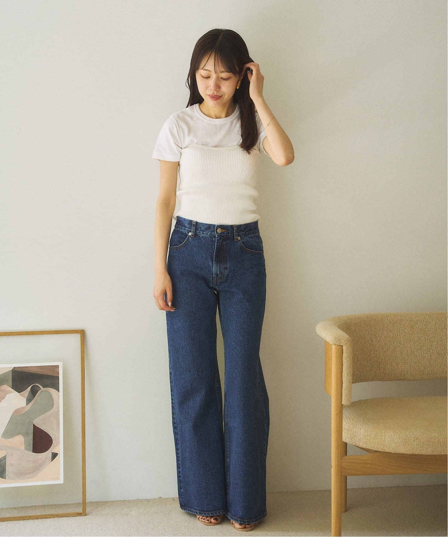 PLAGE Tシャツ セール】《追加》LINEN COTTON Tシャツ（Tシャツ/カットソー）｜Plage