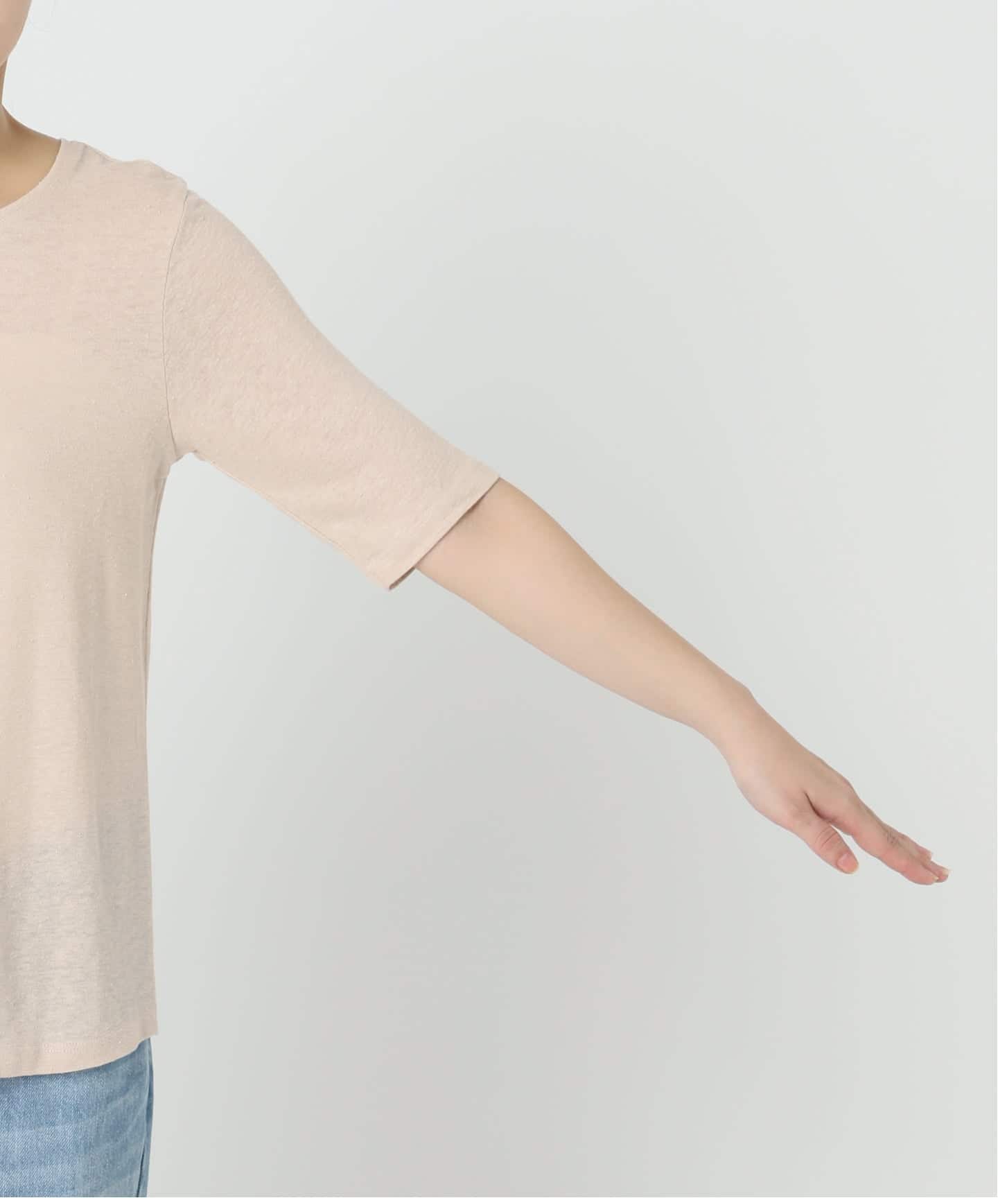 plage back drape Tシャツ ベージュ plage back drape Tシャツ ベージュ - メルカリ