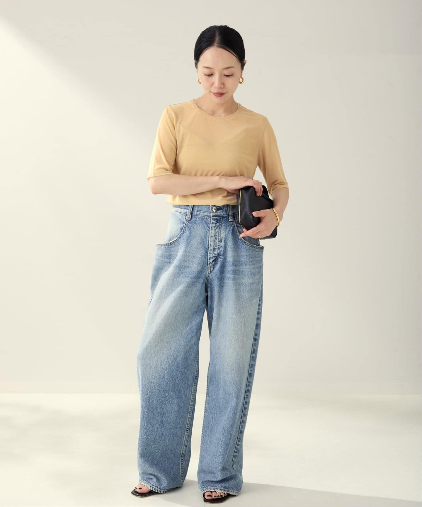 sheer mesh TEE（Tシャツ／カットソー）｜Plage（プラージュ）の