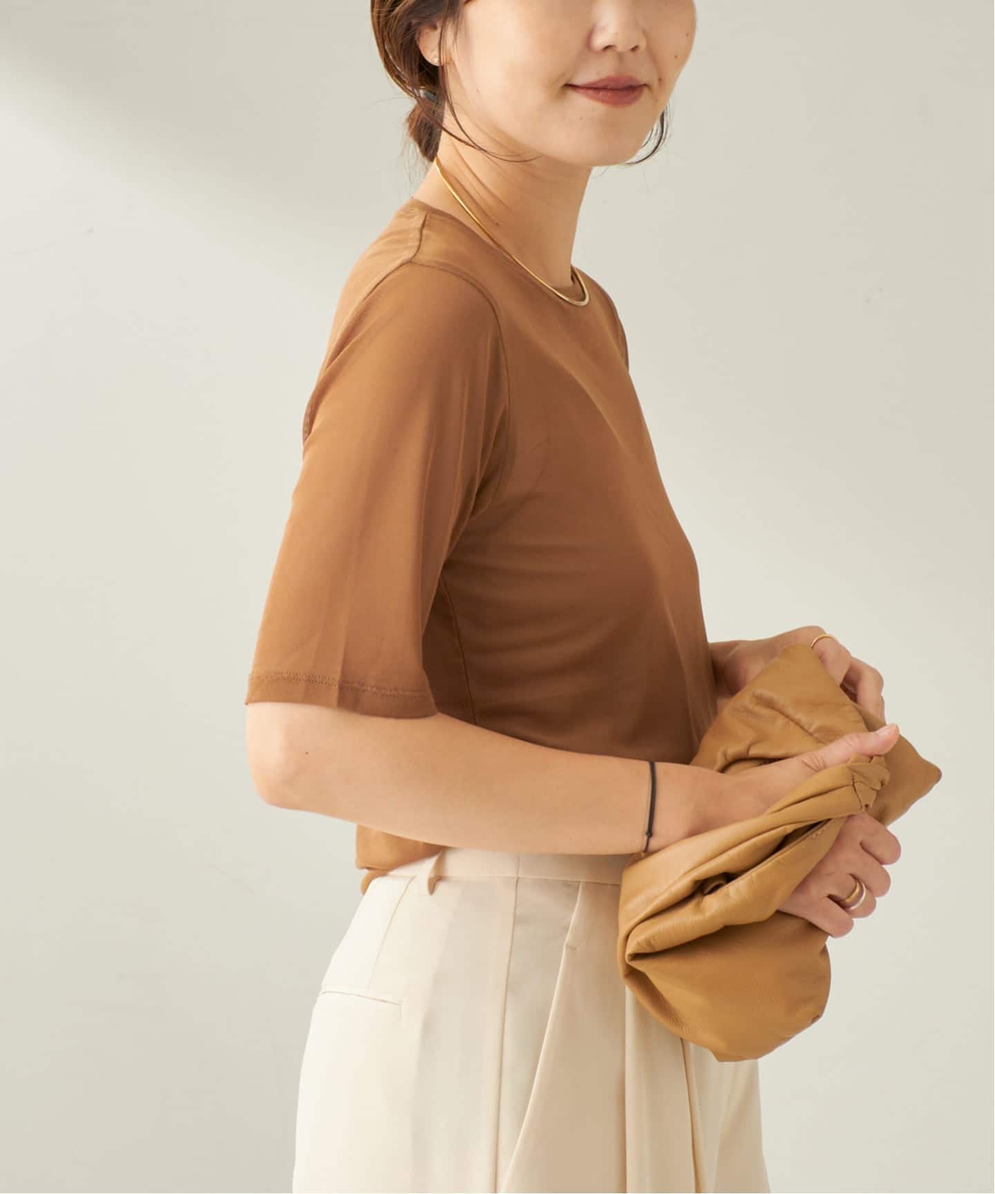 sheer mesh TEE（Tシャツ／カットソー）｜Plage（プラージュ）の