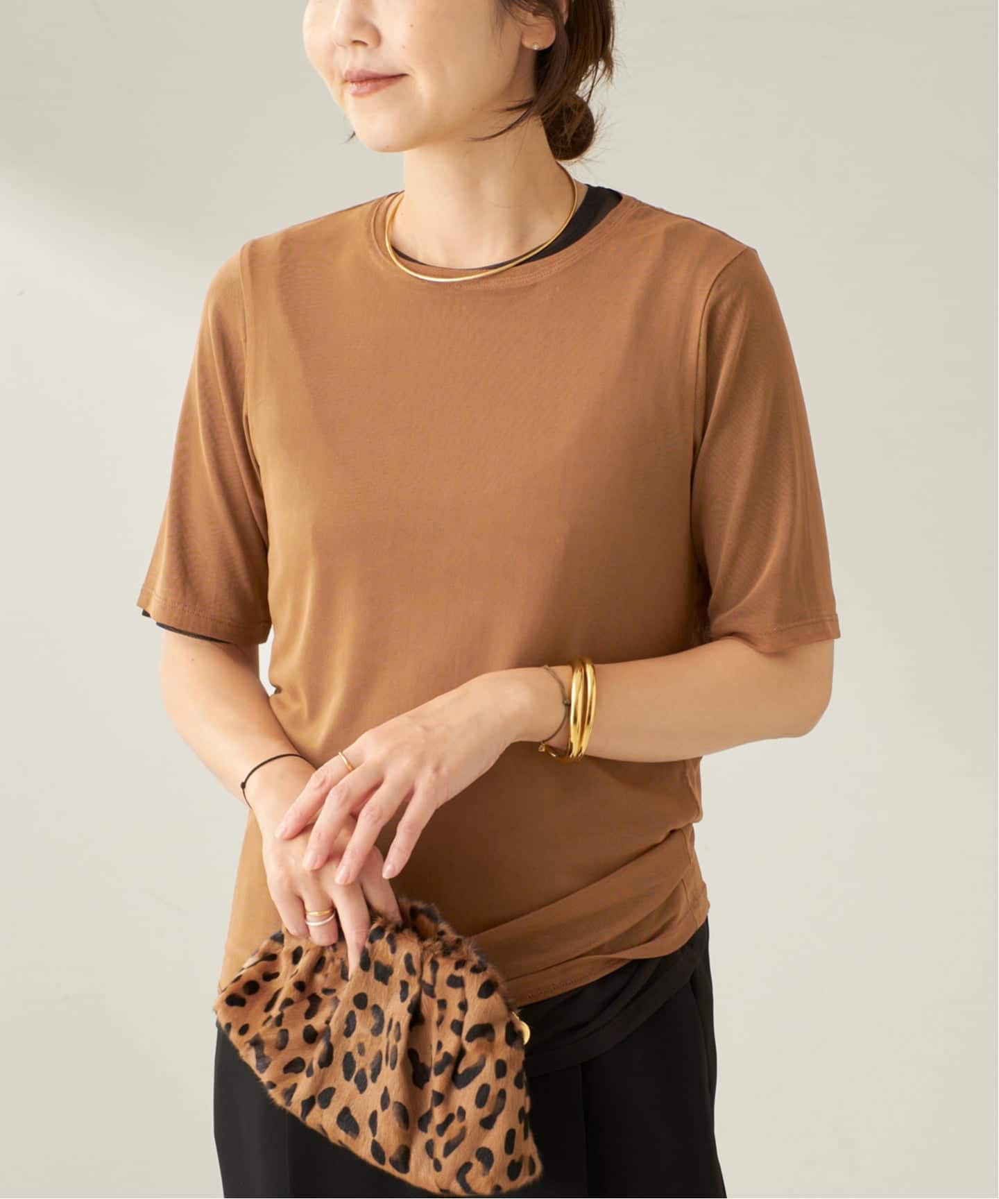 トップス Plage Mesh Sheer DY T sheer mesh TEE（Tシャツ／カットソー）｜Plage（プラージュ）の