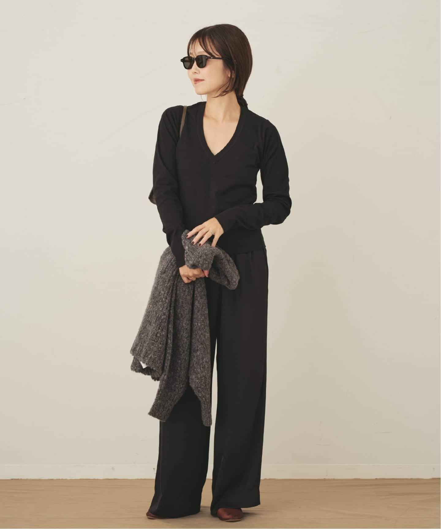 Vneck ロンT（Tシャツ／カットソー）｜Plage（プラージュ）の通販