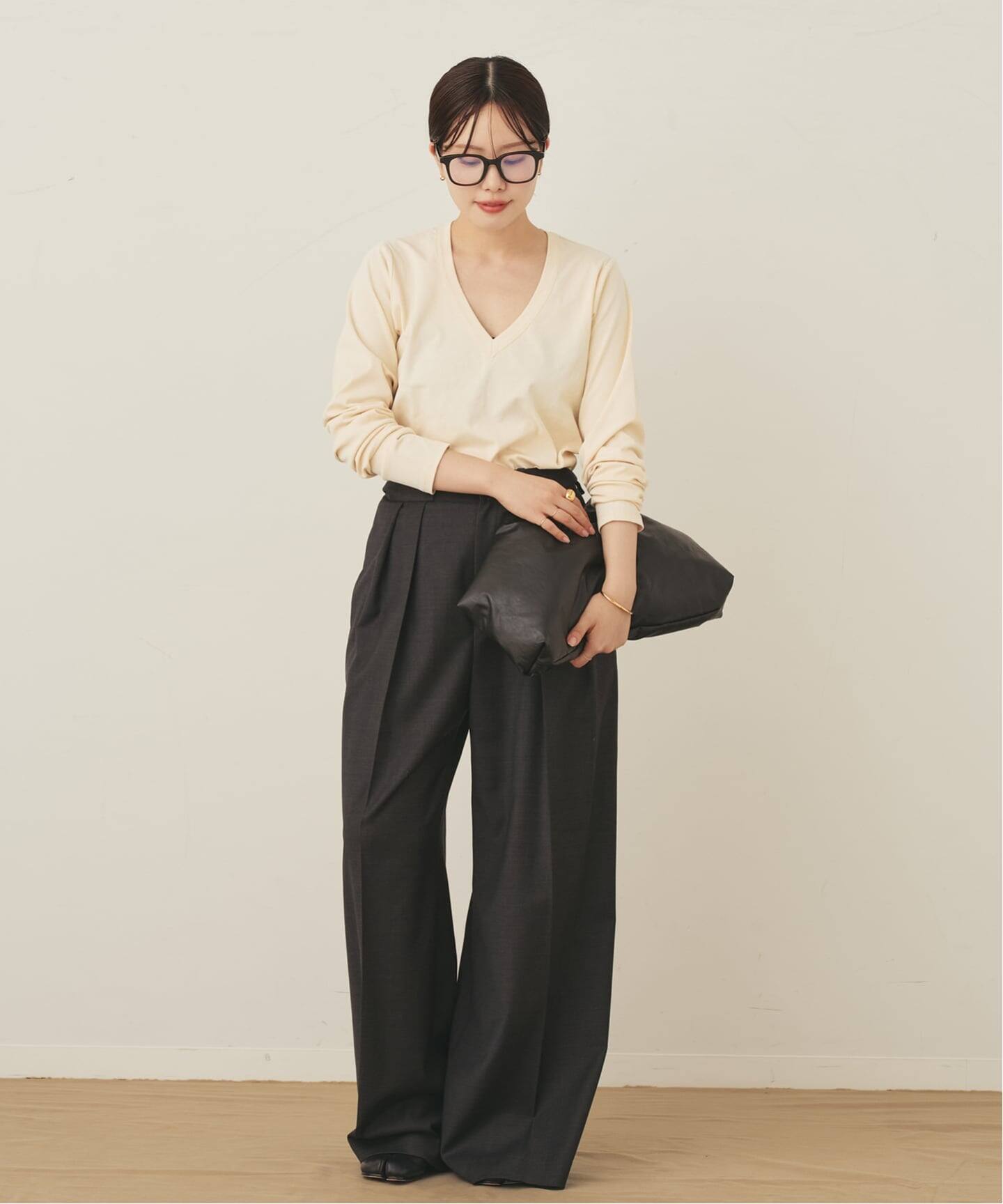 Vneck ロンT（Tシャツ／カットソー）｜Plage（プラージュ）の通販