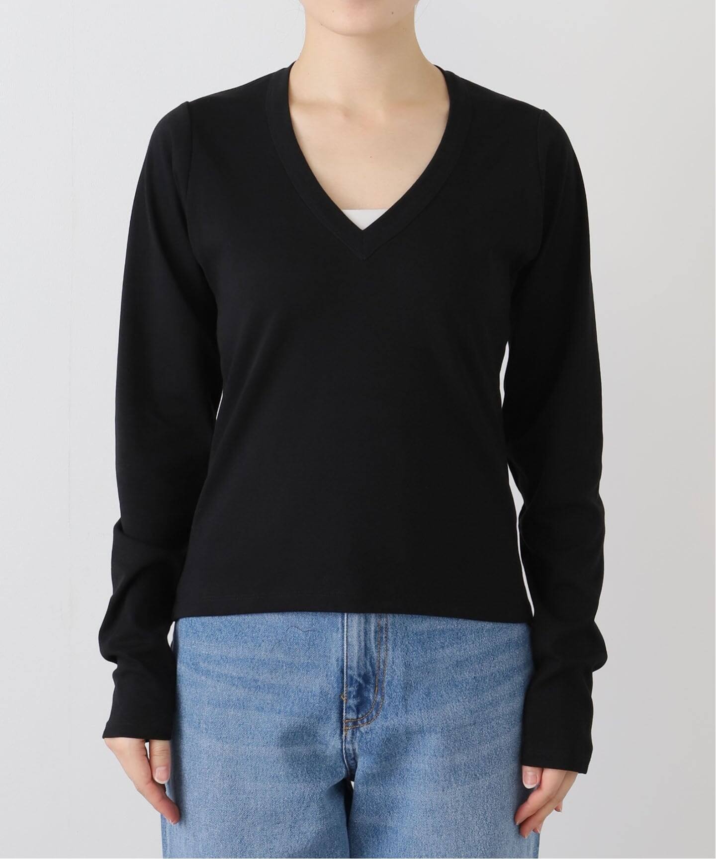 【Plage】Vneck ロンT プラージュ Plage Vneck ロンT （ナチュラル） - ファッション