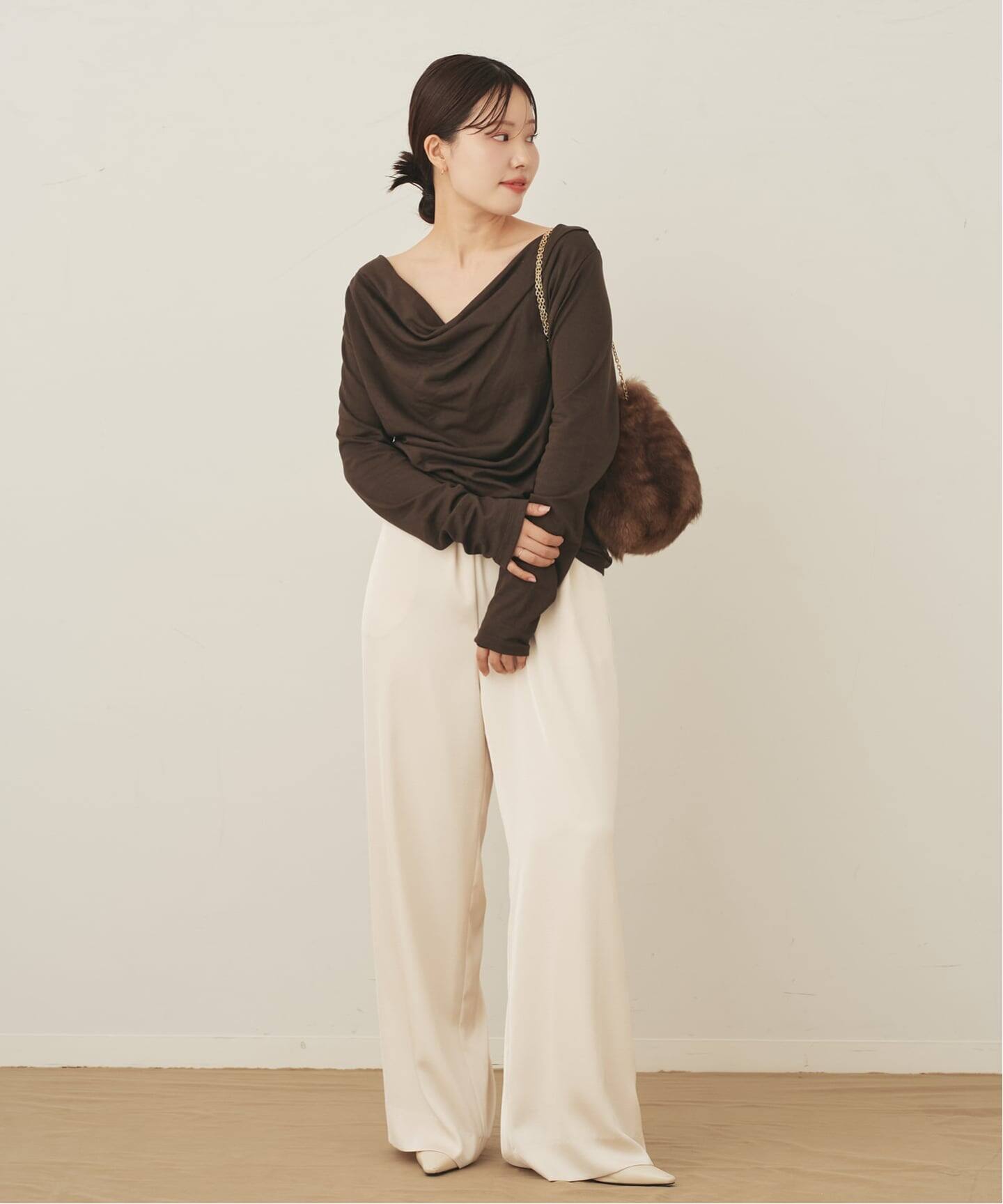 back drape Tシャツ（Tシャツ／カットソー）｜Plage（プラージュ）の