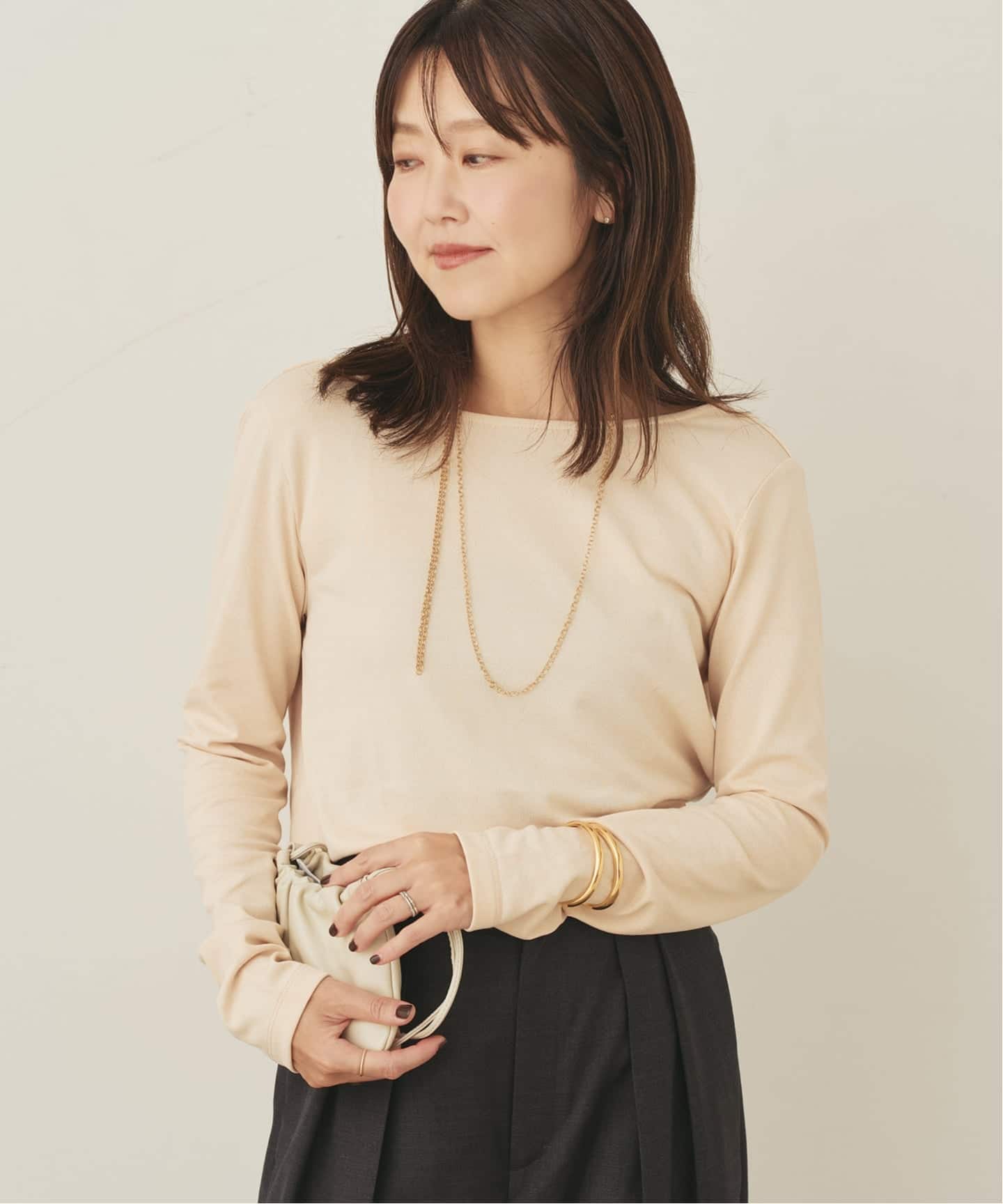 back drape Tシャツ（Tシャツ／カットソー）｜Plage（プラージュ）の