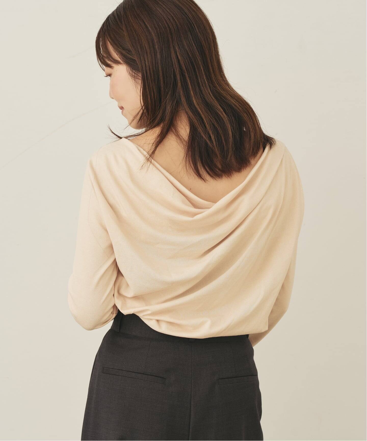 back drape Tシャツ（Tシャツ／カットソー）｜Plage（プラージュ）の