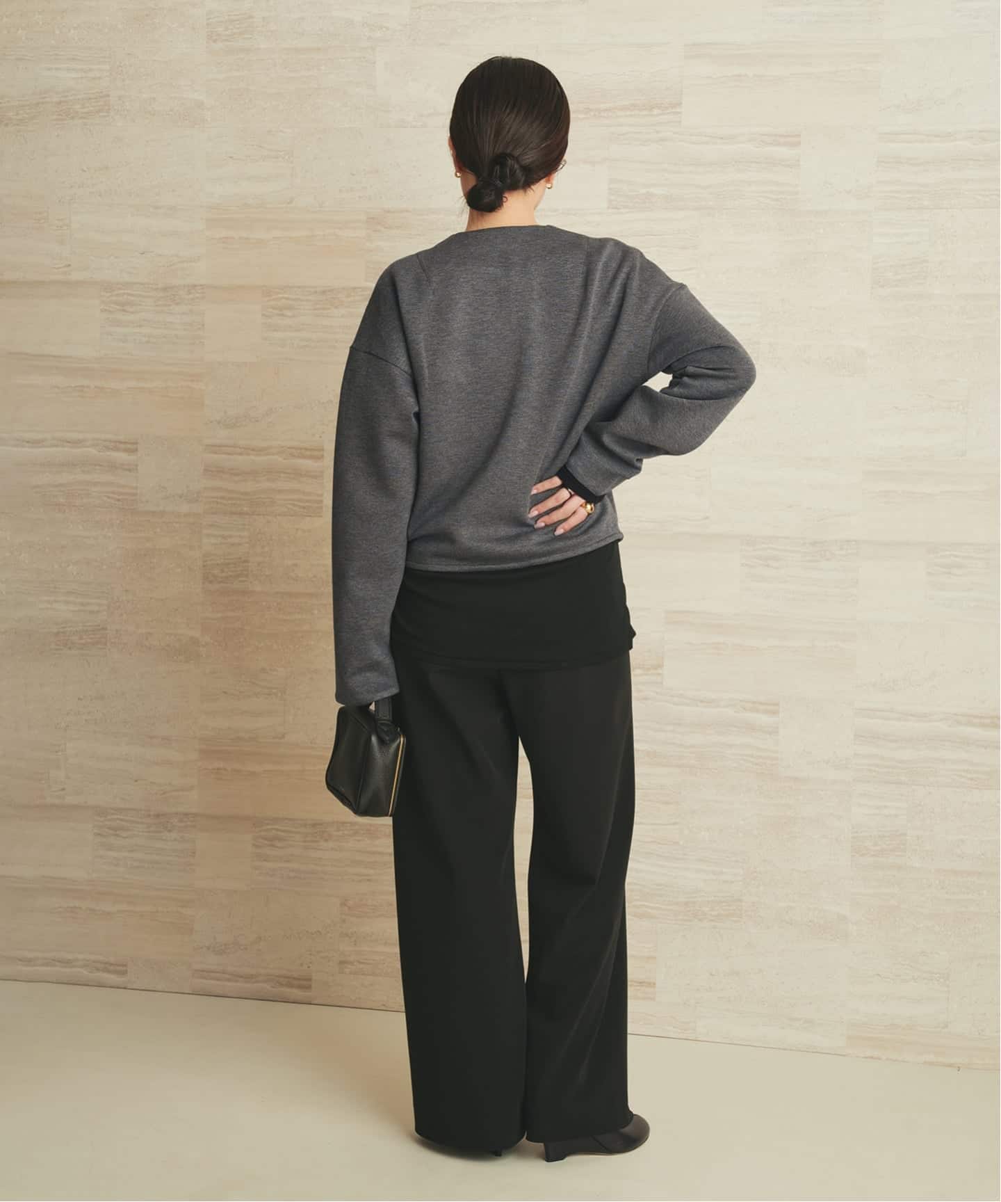 【新品タグ付き】Plage Ponte ZIP プルオーバー Ponte ZIP プルオーバー（その他トップス）｜Plage（プラージュ）の