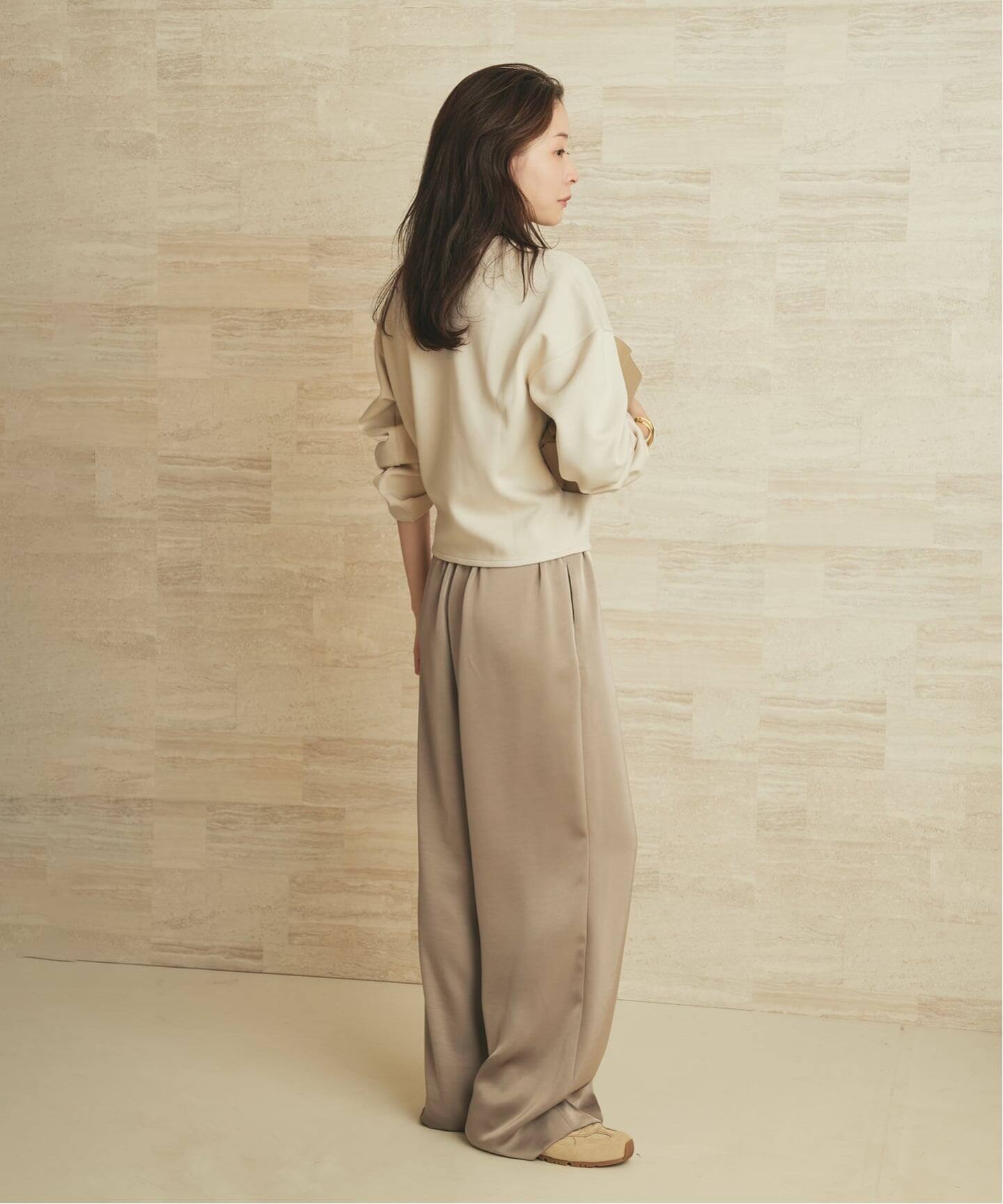 【新品タグ付き】Plage Ponte ZIP プルオーバー Ponte ZIP プルオーバー（その他トップス）｜Plage（プラージュ）の